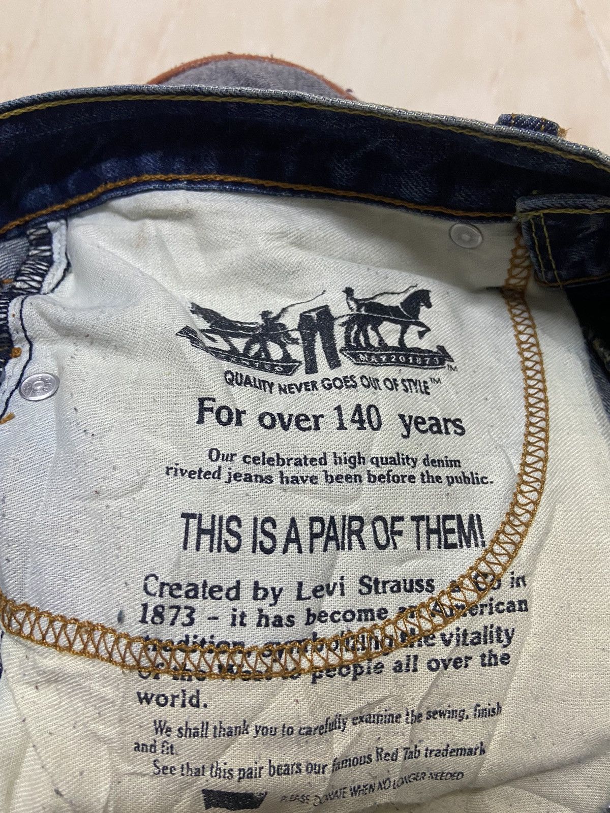 Levi's Vintage Levis 511 Jeans Denim straight cut W31 Size US 31 - 8 Thumbnail