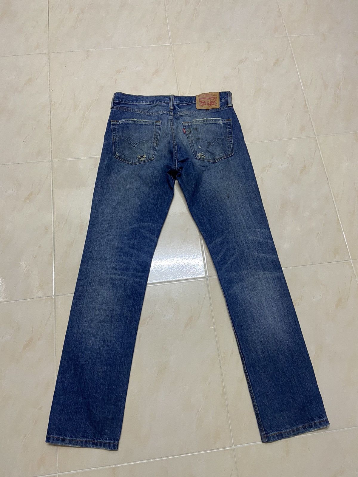 Levi's Vintage Levis 511 Jeans Denim straight cut W31 Size US 31 - 4 Thumbnail