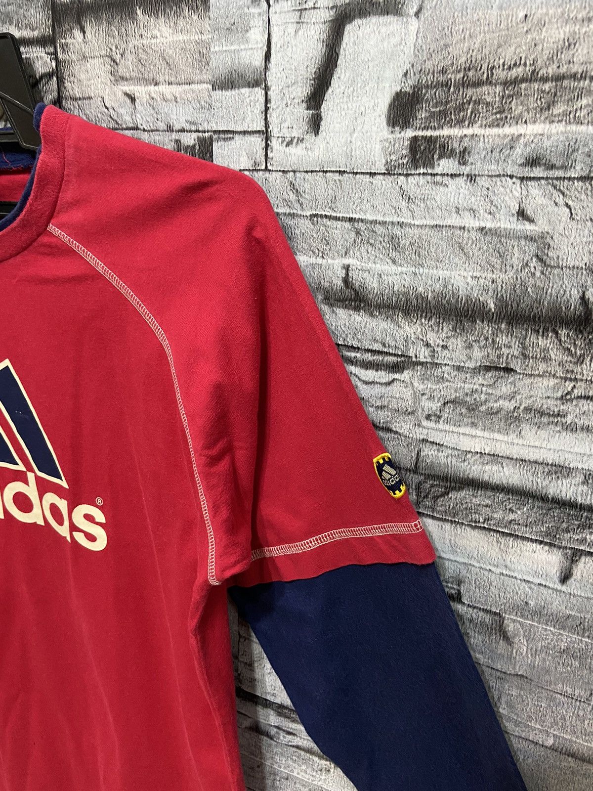 Adidas Vintage Adidas Big Logo Equipment fit S Size US S / EU 44-46 / 1 - 7 Thumbnail