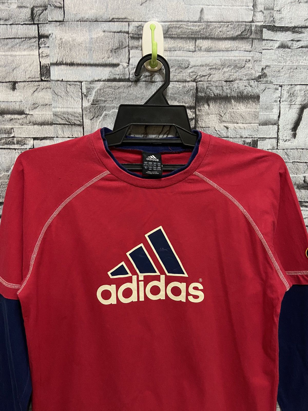 Adidas Vintage Adidas Big Logo Equipment fit S Size US S / EU 44-46 / 1 - 3 Thumbnail