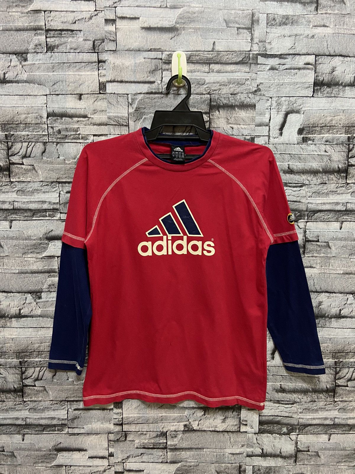 Adidas Vintage Adidas Big Logo Equipment fit S Size US S / EU 44-46 / 1 - 2 Thumbnail