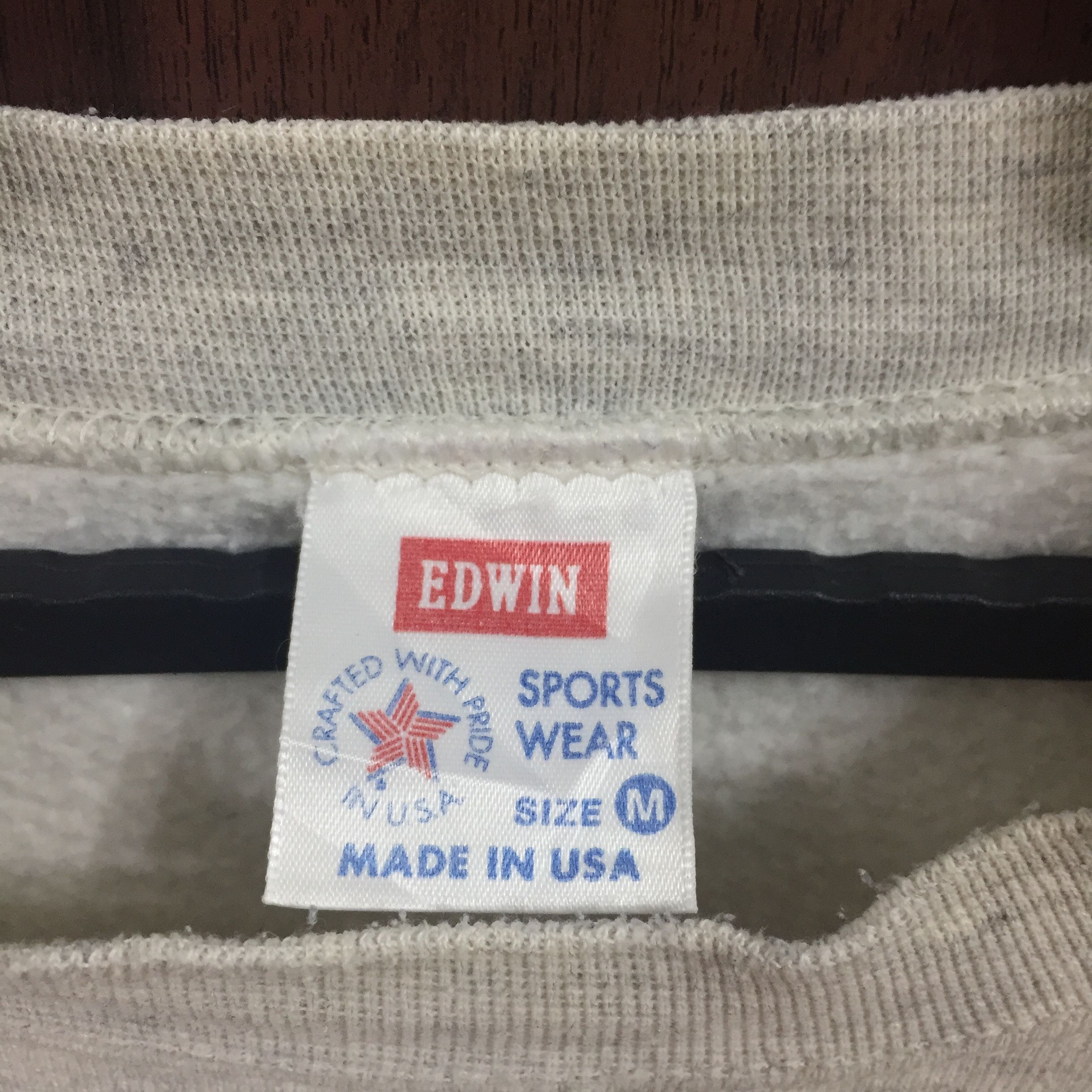 Edwin Vintage EDWIN sweatshirt plain jumper usa brand Size US M / EU 48-50 / 2 - 3 Thumbnail