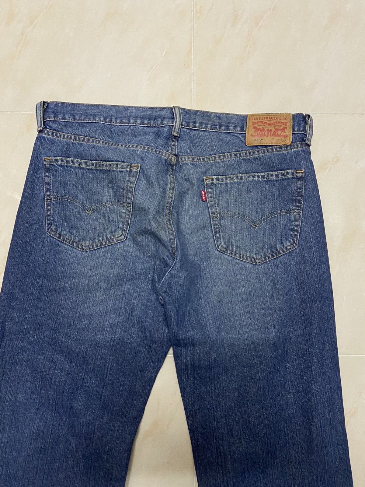 Levi's Vintage 559 Levis Jeans W36 blue Size US 36 / EU 52 - 5 Thumbnail