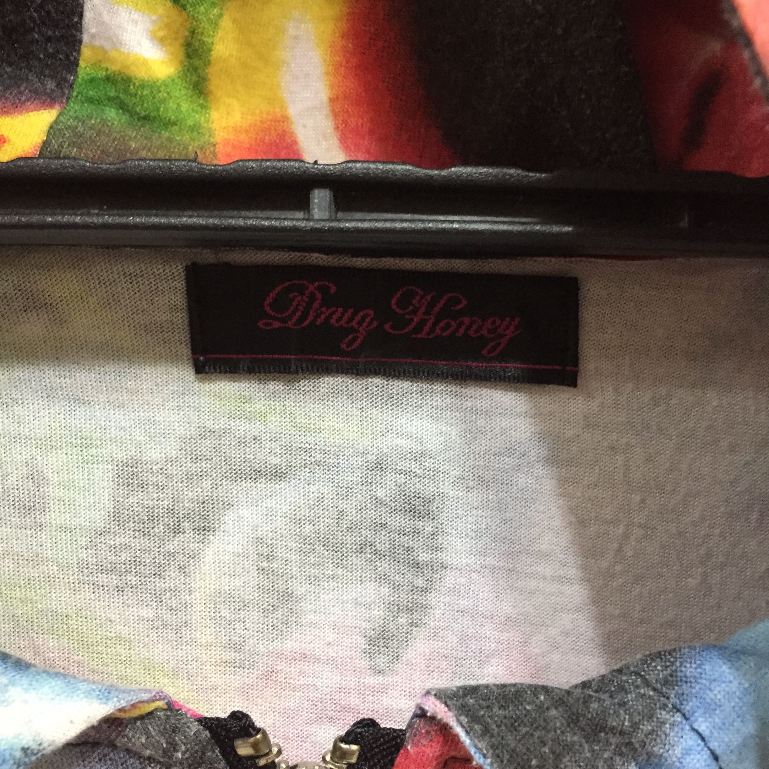 Japanese Brand Drug Honey hoodie full print size 3 fit L Size US L / EU 52-54 / 3 - 4 Thumbnail
