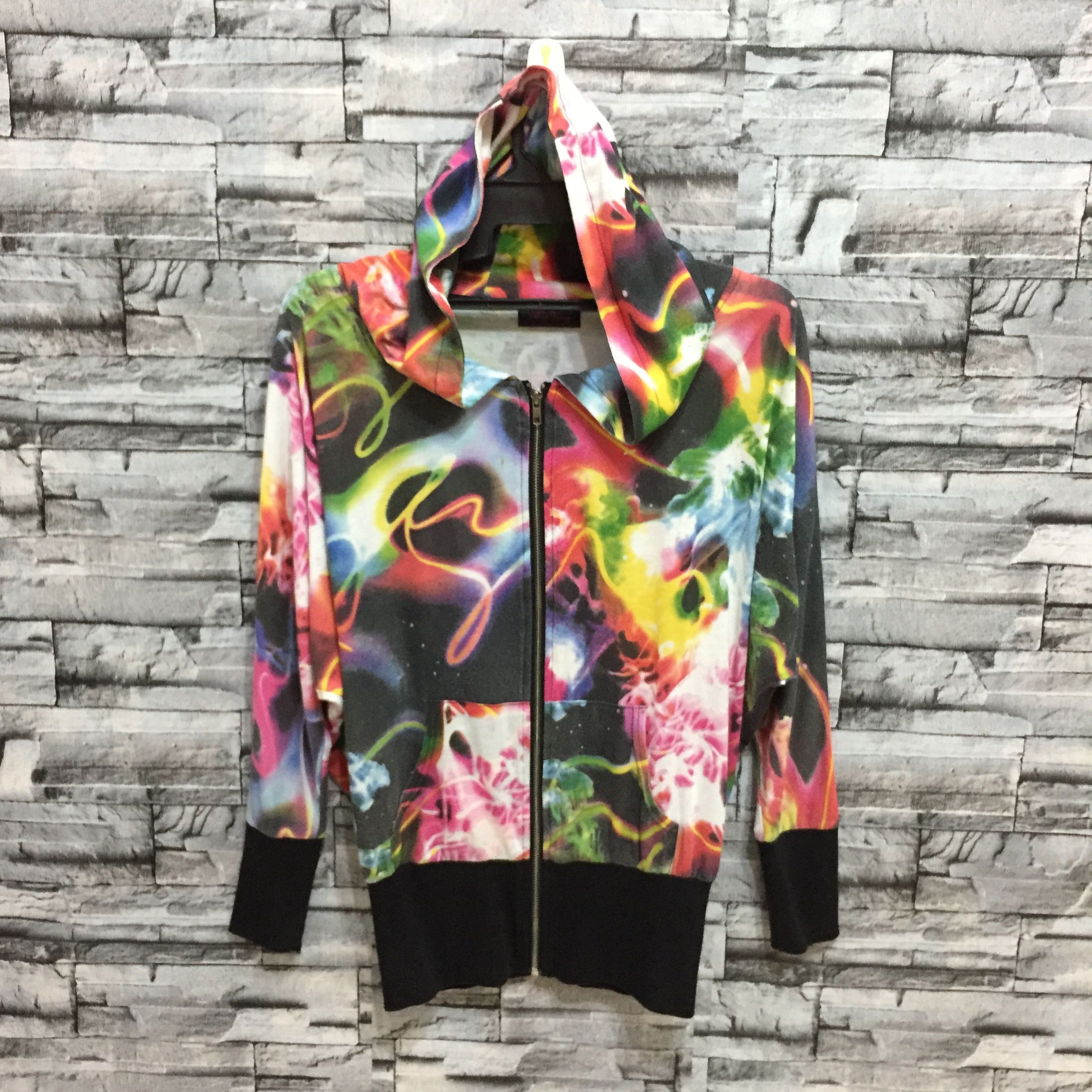 Japanese Brand Drug Honey hoodie full print size 3 fit L Size US L / EU 52-54 / 3 - 2 Thumbnail