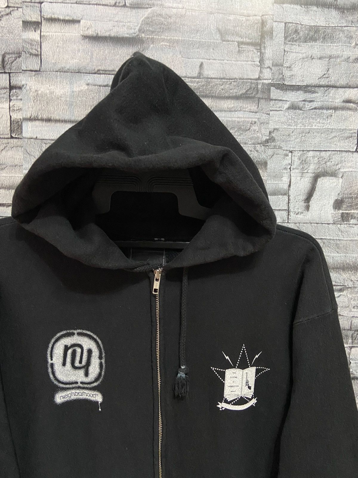 Japanese Brand Vintage Neighborhood Hoodie star big logo streetwear Size US L / EU 52-54 / 3 - 4 Thumbnail