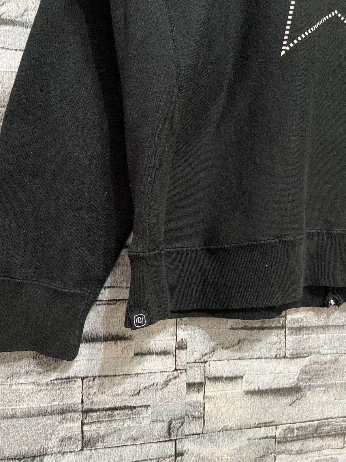Japanese Brand Vintage Neighborhood Hoodie star big logo streetwear Size US L / EU 52-54 / 3 - 2 Thumbnail