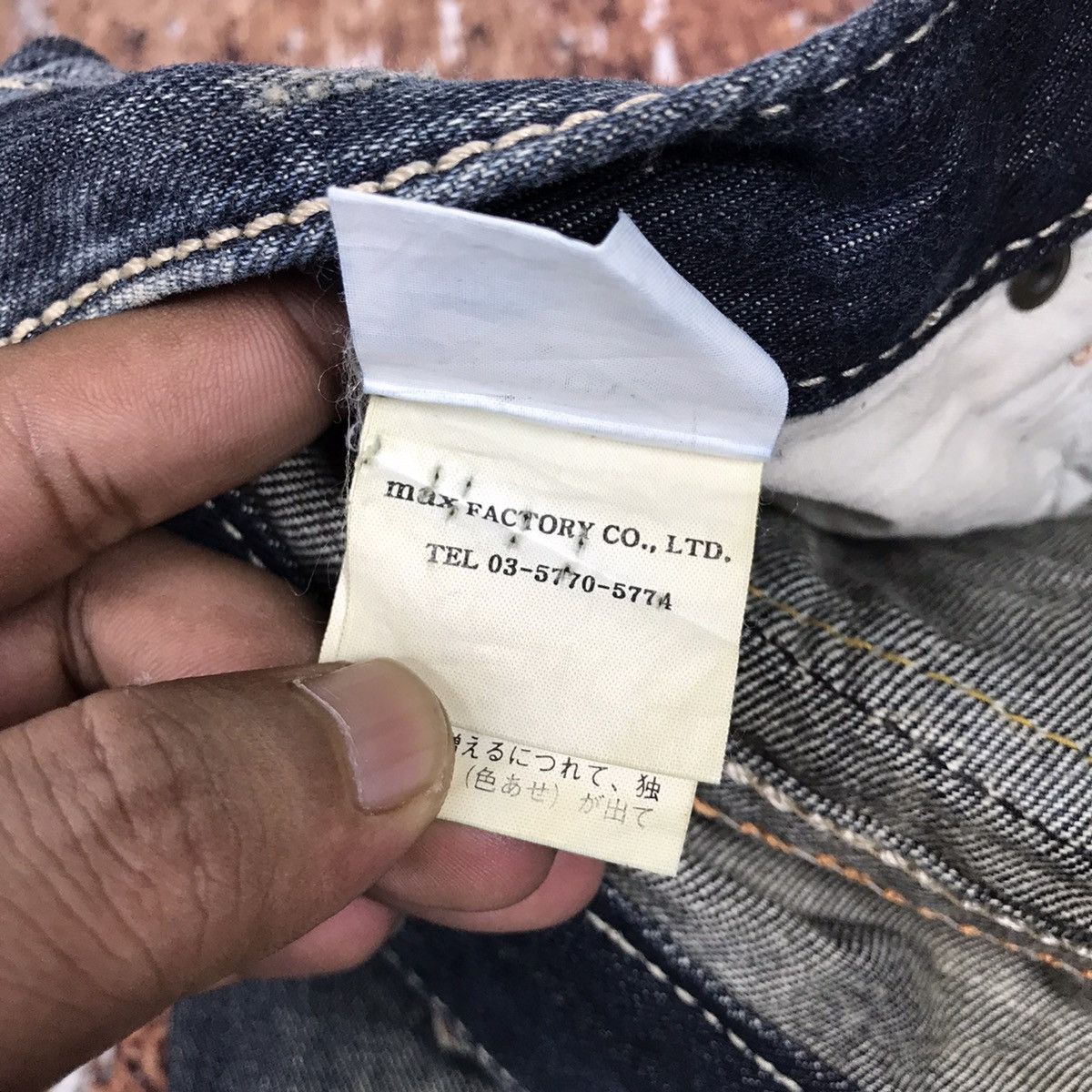 Japanese Brand × Vintage Vintage Japanese Body Beauty Flare Dirty Distressed Jeans Size 29" - 13 Thumbnail