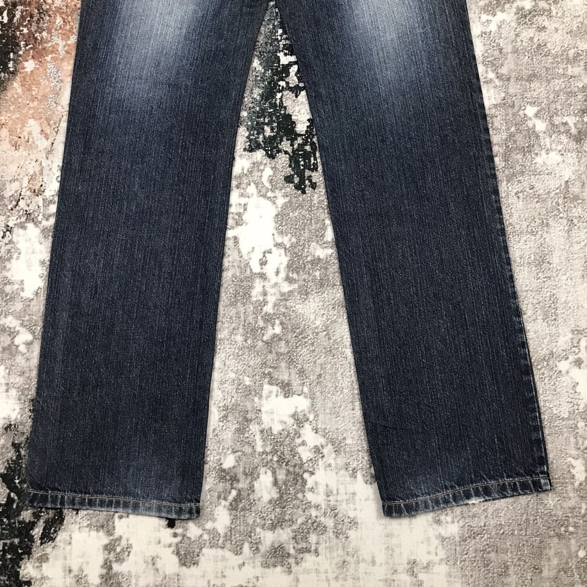 Designer × Japanese Brand × Vintage Japanese Nylaus Flowel Design Jeans Size 29" - 4 Thumbnail