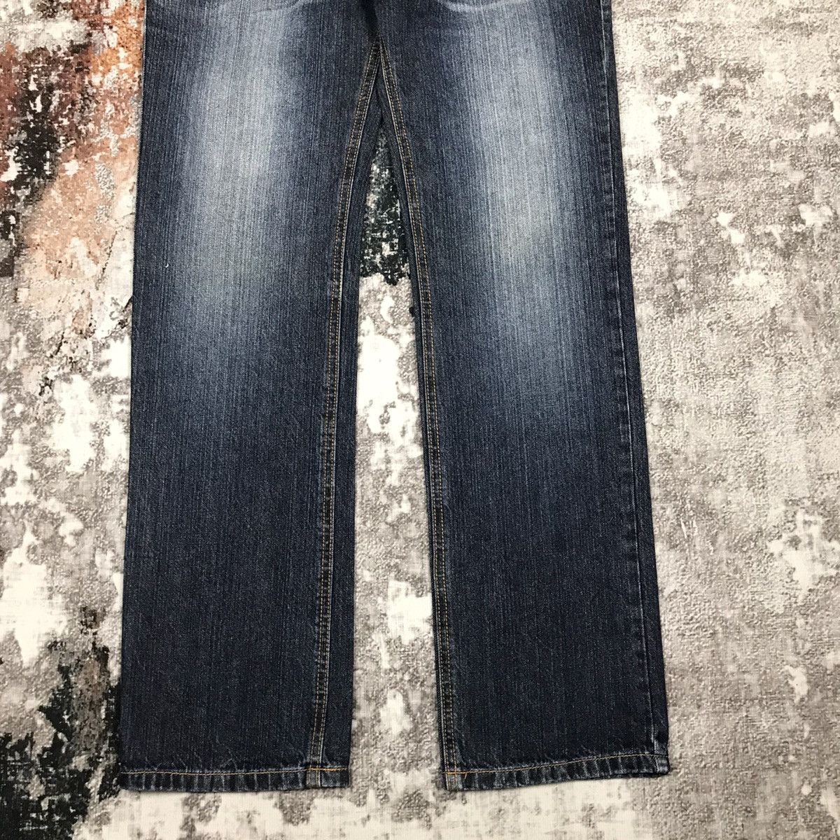Designer × Japanese Brand × Vintage Japanese Nylaus Flowel Design Jeans Size 29" - 9 Thumbnail