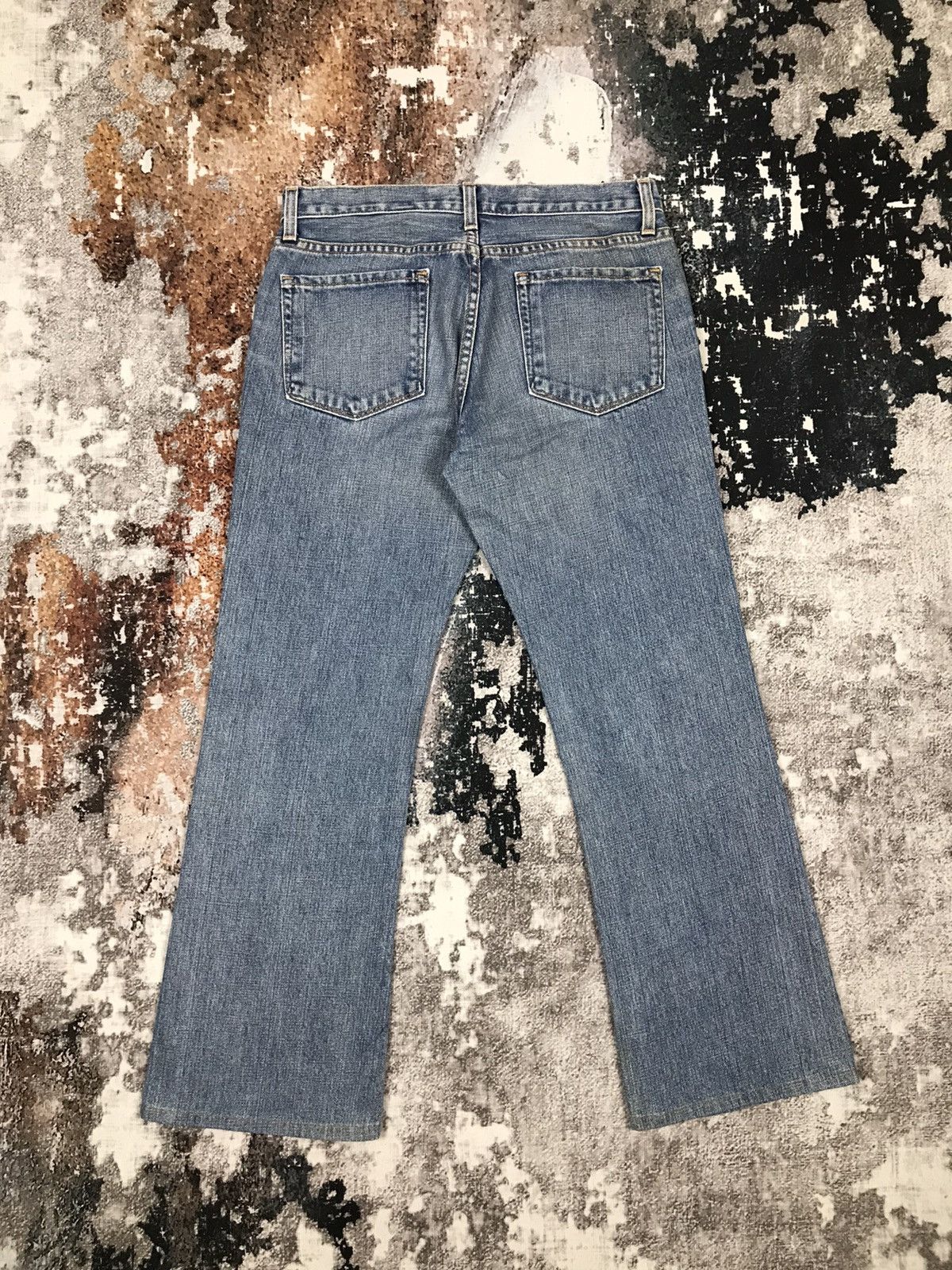 Gap × Japanese Brand × Vintage Vintage Gap Flare Light Wash Baggy Jeans Size 30" / US 8 / IT 44 - 5 Thumbnail
