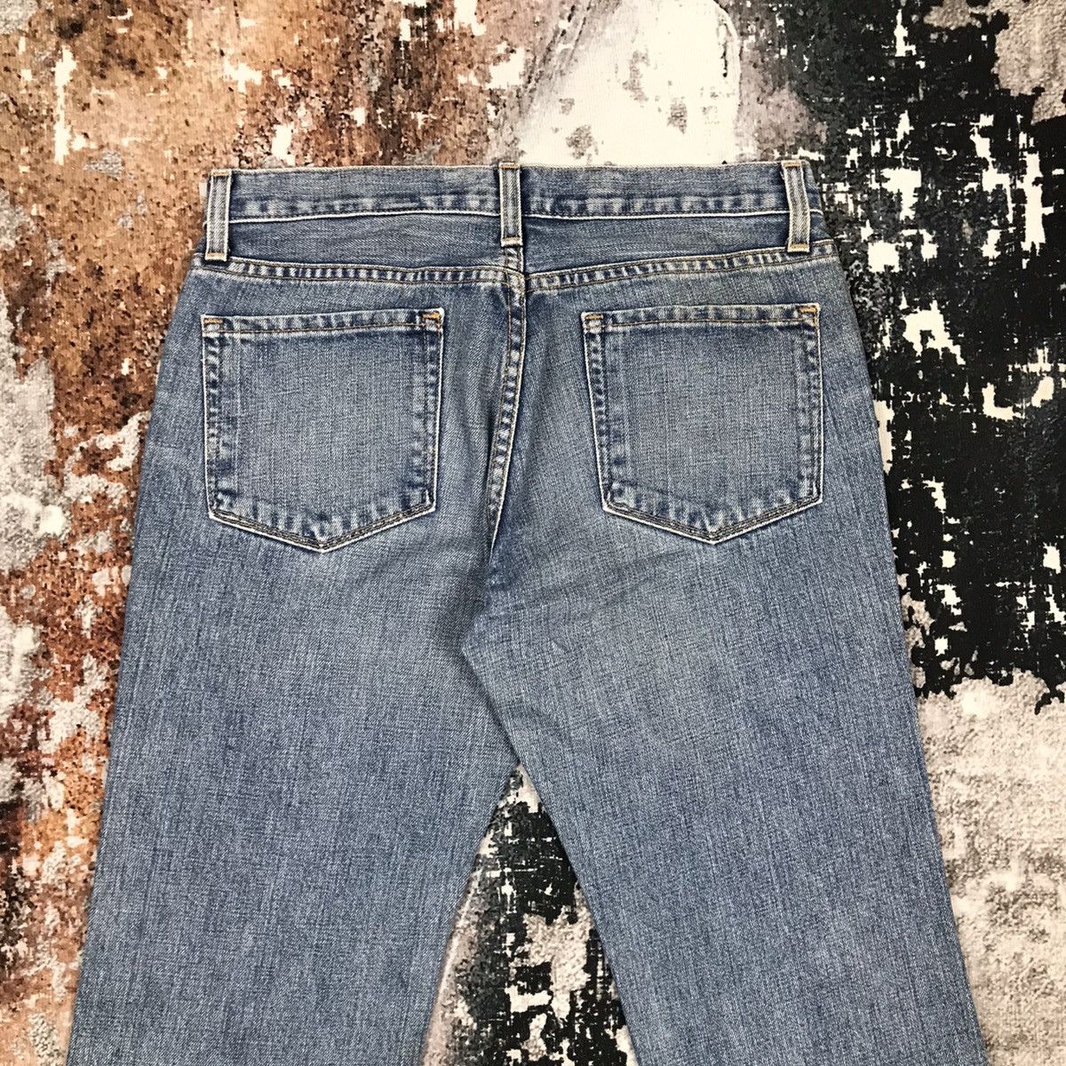 Gap × Japanese Brand × Vintage Vintage Gap Flare Light Wash Baggy Jeans Size 30" / US 8 / IT 44 - 6 Thumbnail