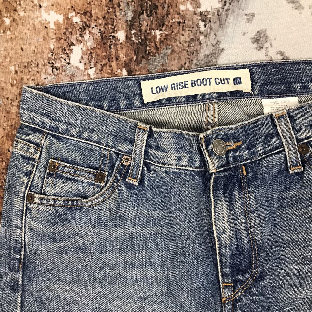 Gap × Japanese Brand × Vintage Vintage Gap Flare Light Wash Baggy Jeans Size 30" / US 8 / IT 44 - 3 Thumbnail