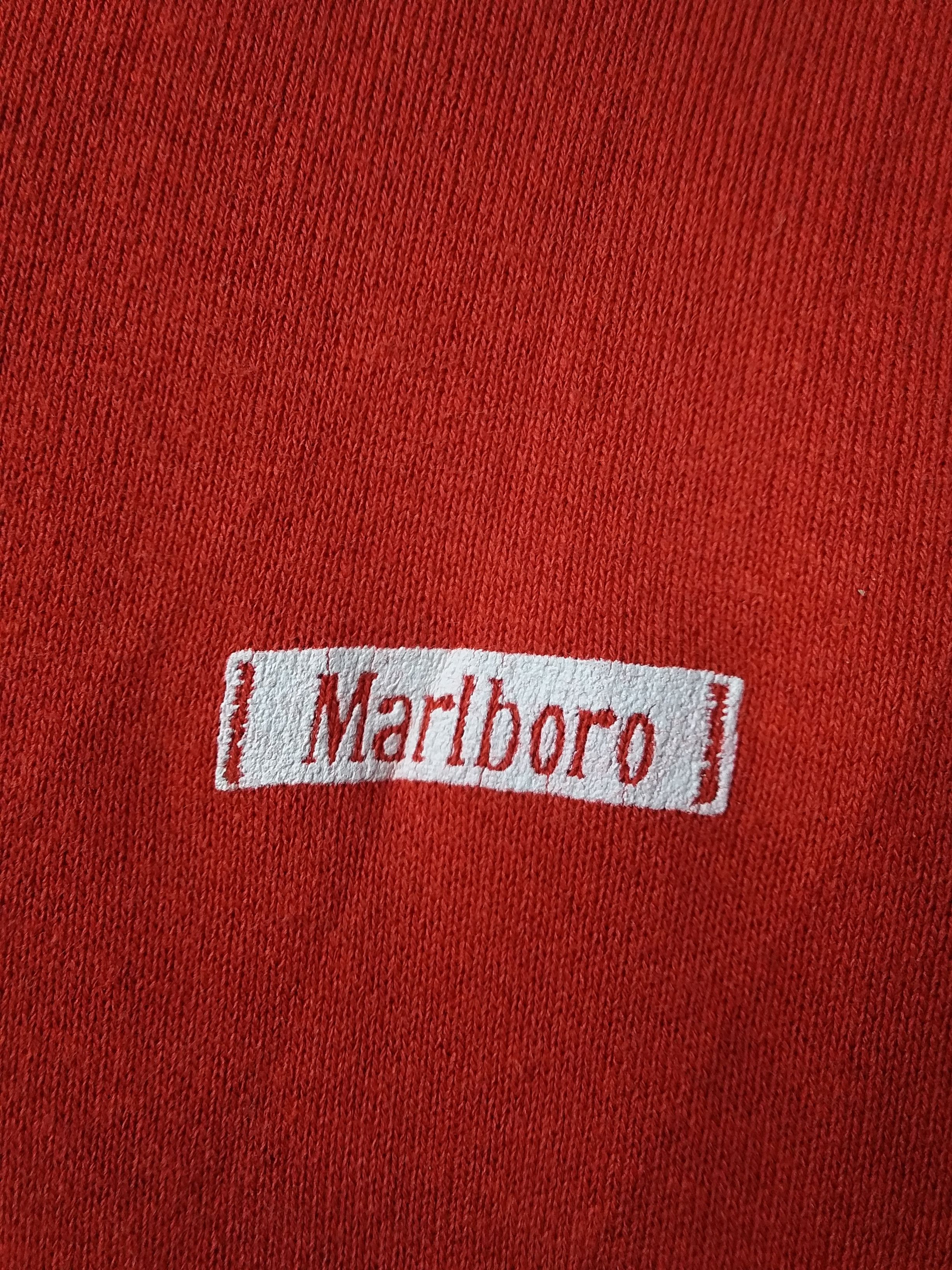 Marlboro Vintage 90s MARLBORO Small script logo hoodie Size US XL / EU 56 / 4 - 6 Thumbnail