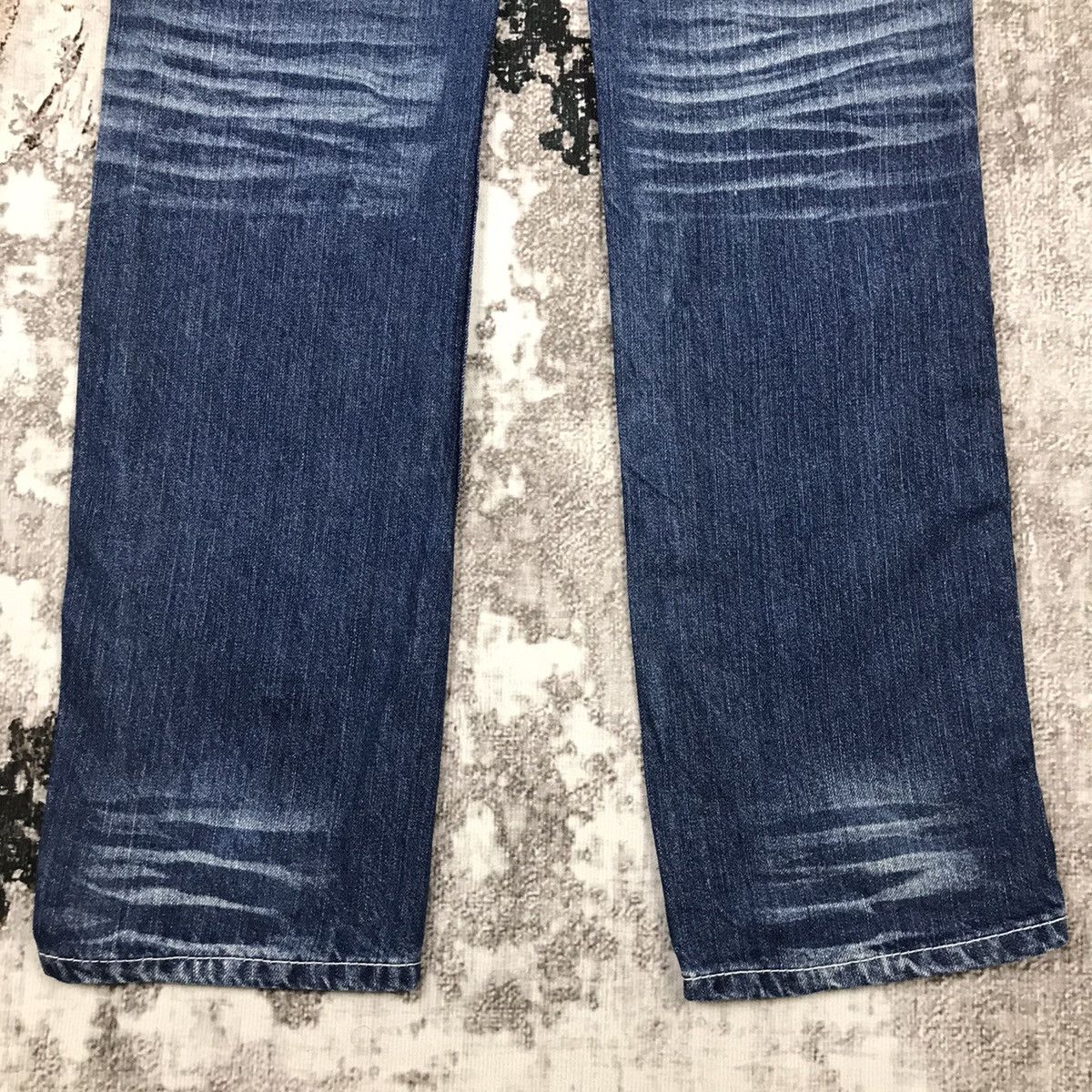 Designer × Japanese Brand × Vintage Japanese Blue Moon Blue Nice Design Jeans Size 30" / US 8 / IT 44 - 9 Thumbnail