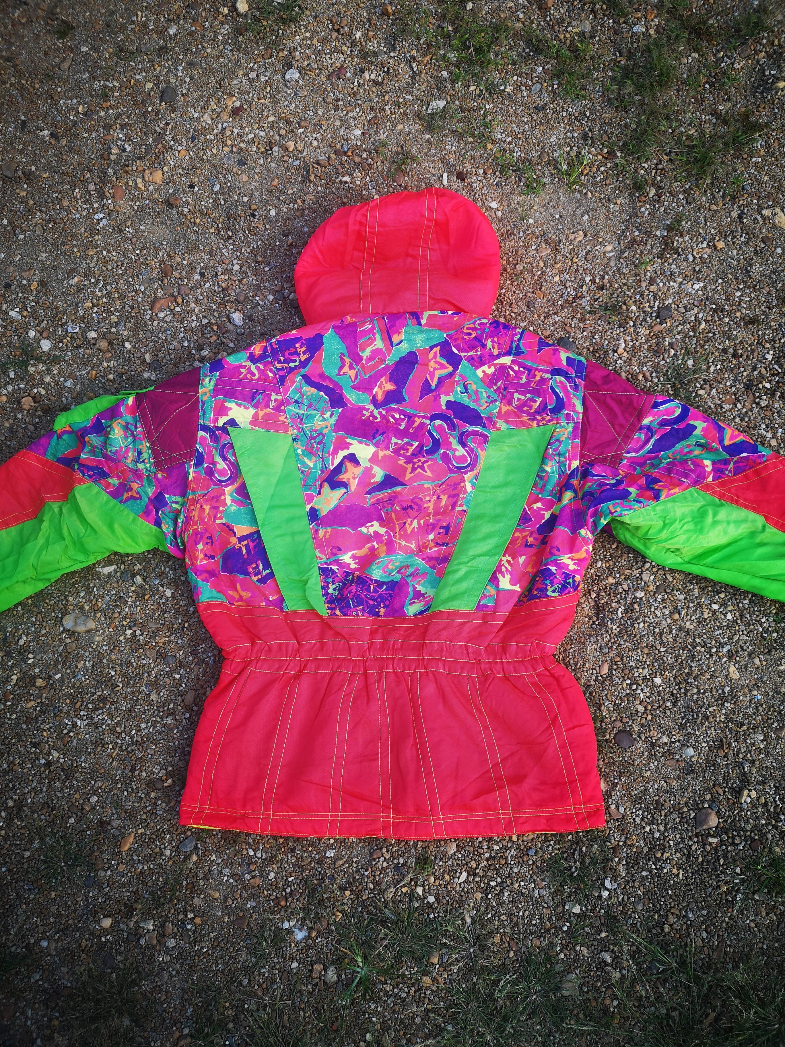 Ellesse × Vintage Ellesse Ski Jacket Multicolour Size US S / EU 44-46 / 1 - 4 Thumbnail