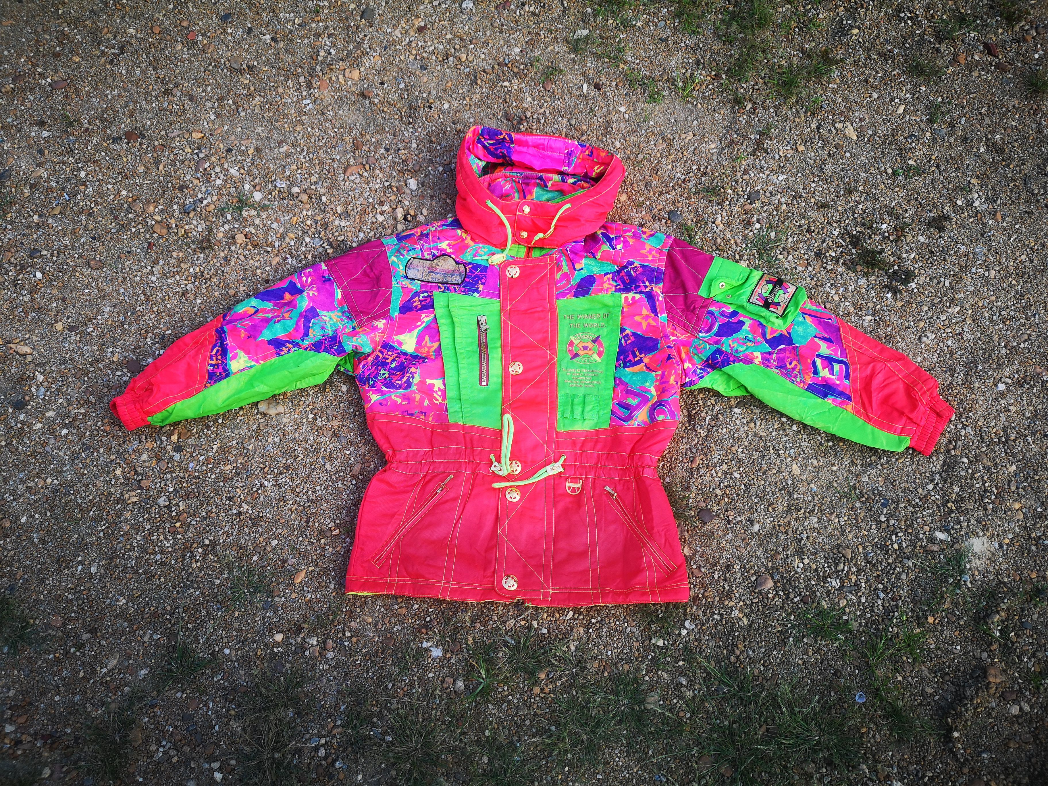 Ellesse × Vintage Ellesse Ski Jacket Multicolour Size US S / EU 44-46 / 1 - 1 Thumbnail