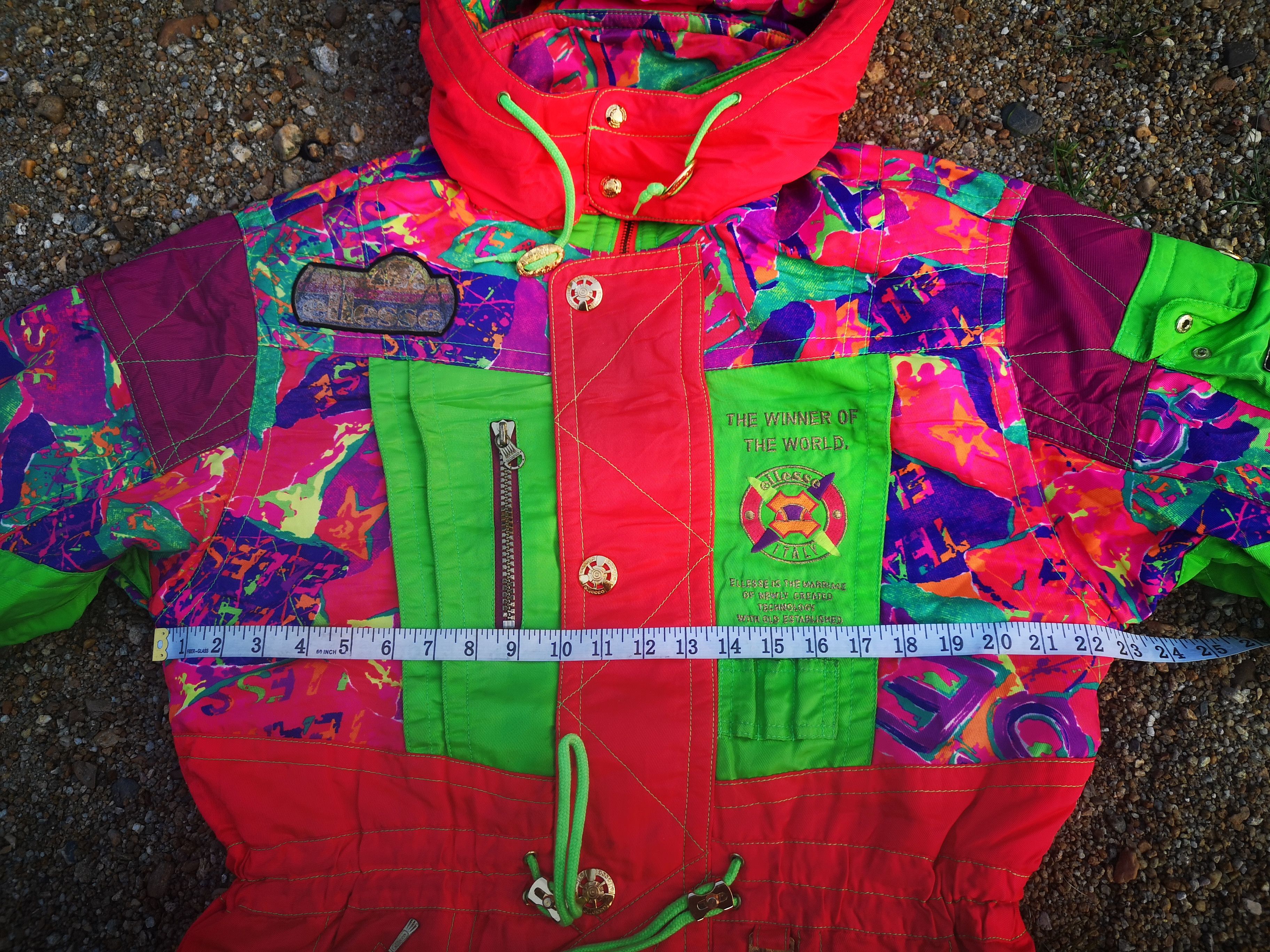 Ellesse × Vintage Ellesse Ski Jacket Multicolour Size US S / EU 44-46 / 1 - 12 Thumbnail