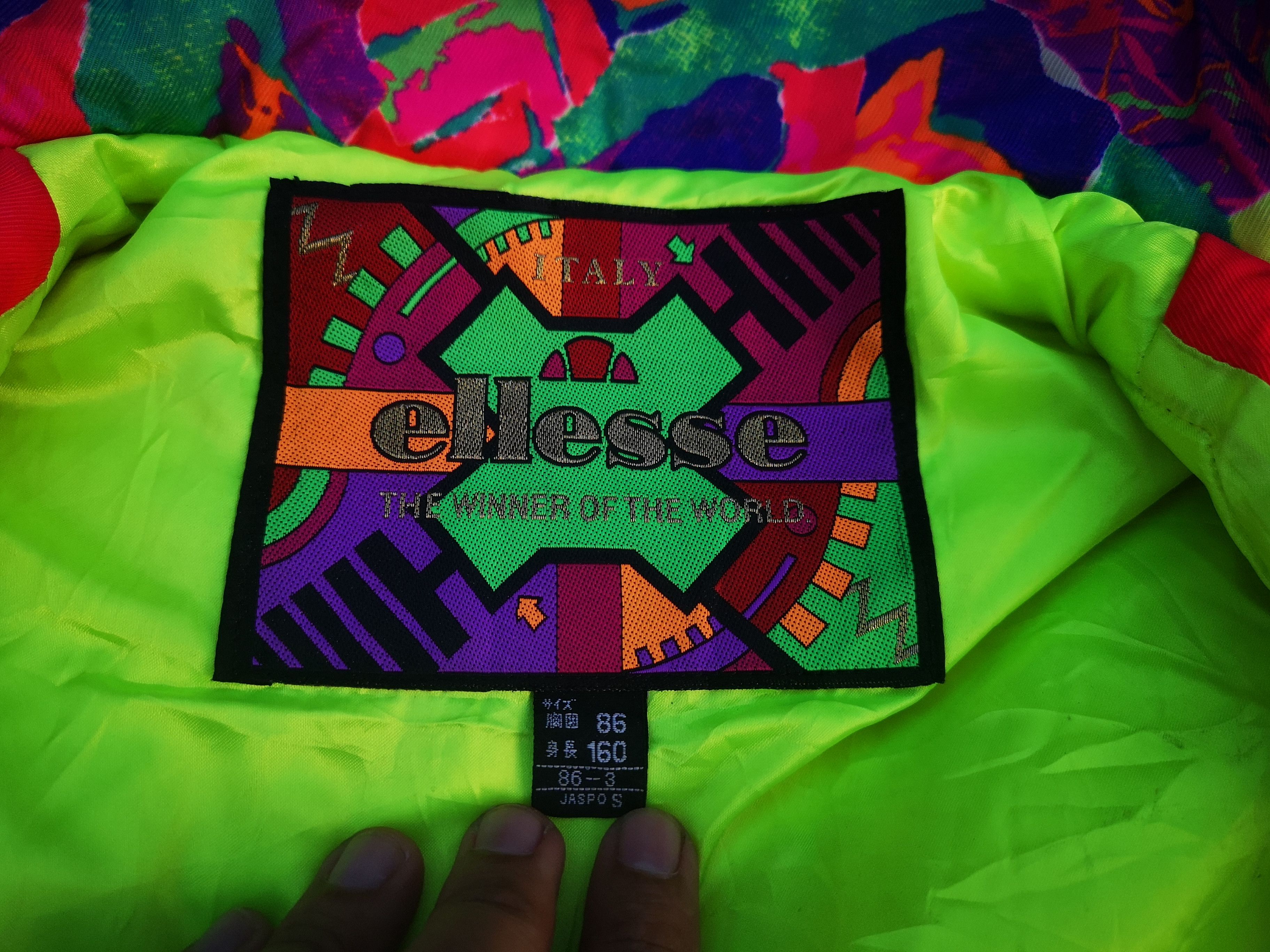 Ellesse × Vintage Ellesse Ski Jacket Multicolour Size US S / EU 44-46 / 1 - 10 Thumbnail