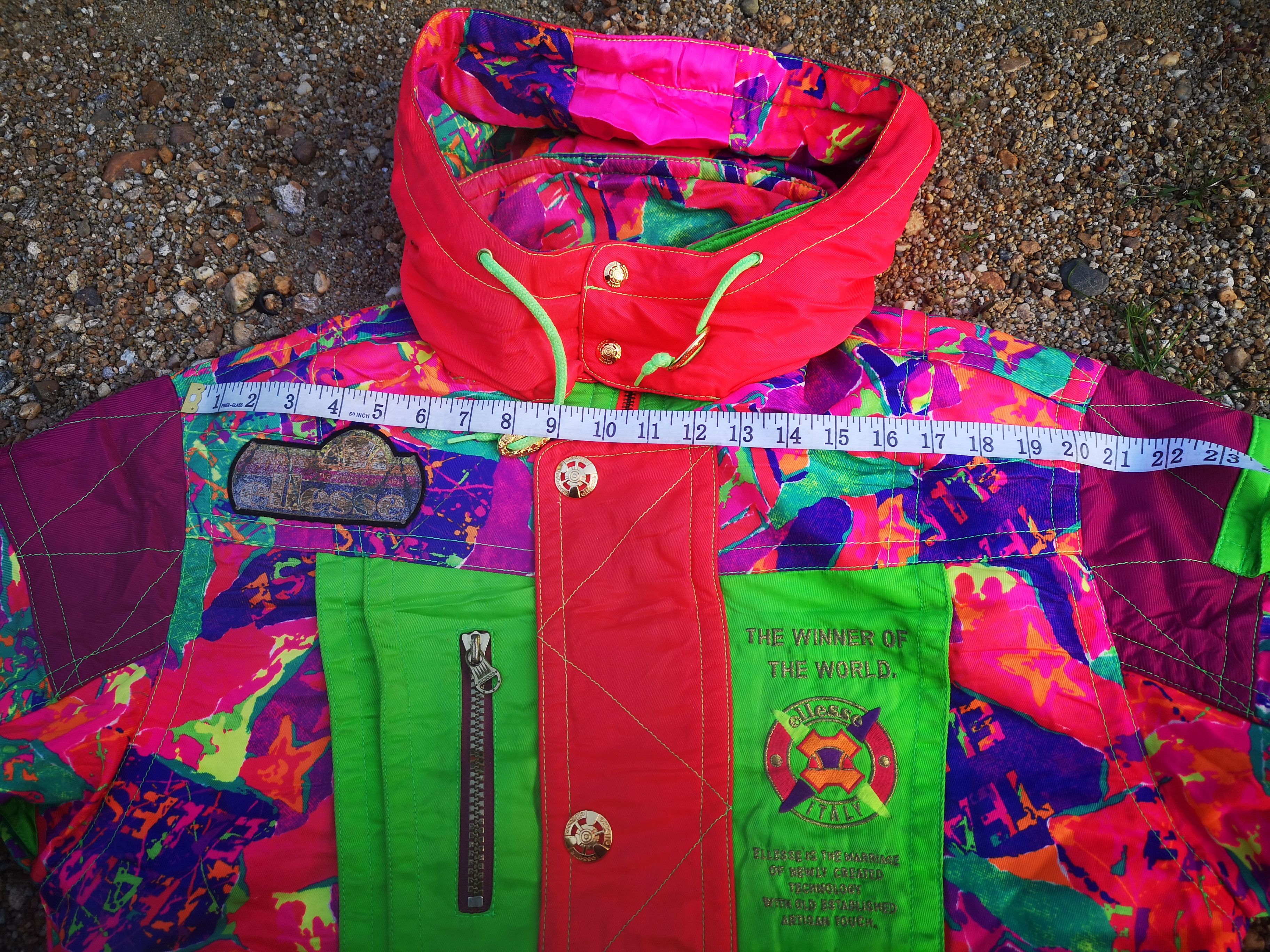 Ellesse × Vintage Ellesse Ski Jacket Multicolour Size US S / EU 44-46 / 1 - 14 Thumbnail
