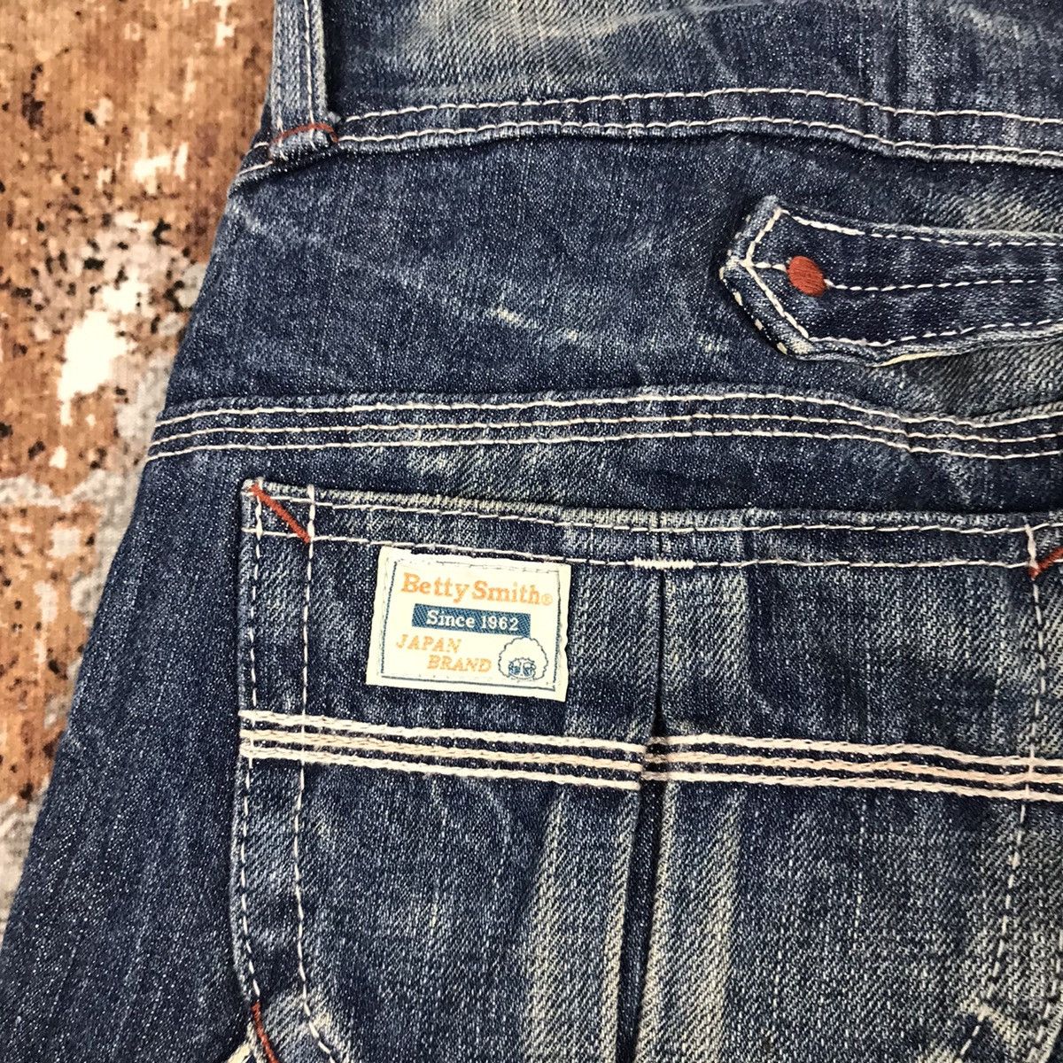 Japanese Brand × Vintage Vintage Japanese Betty Smith Workwear Flare Carpenter Jeans Size 29" - 4 Thumbnail