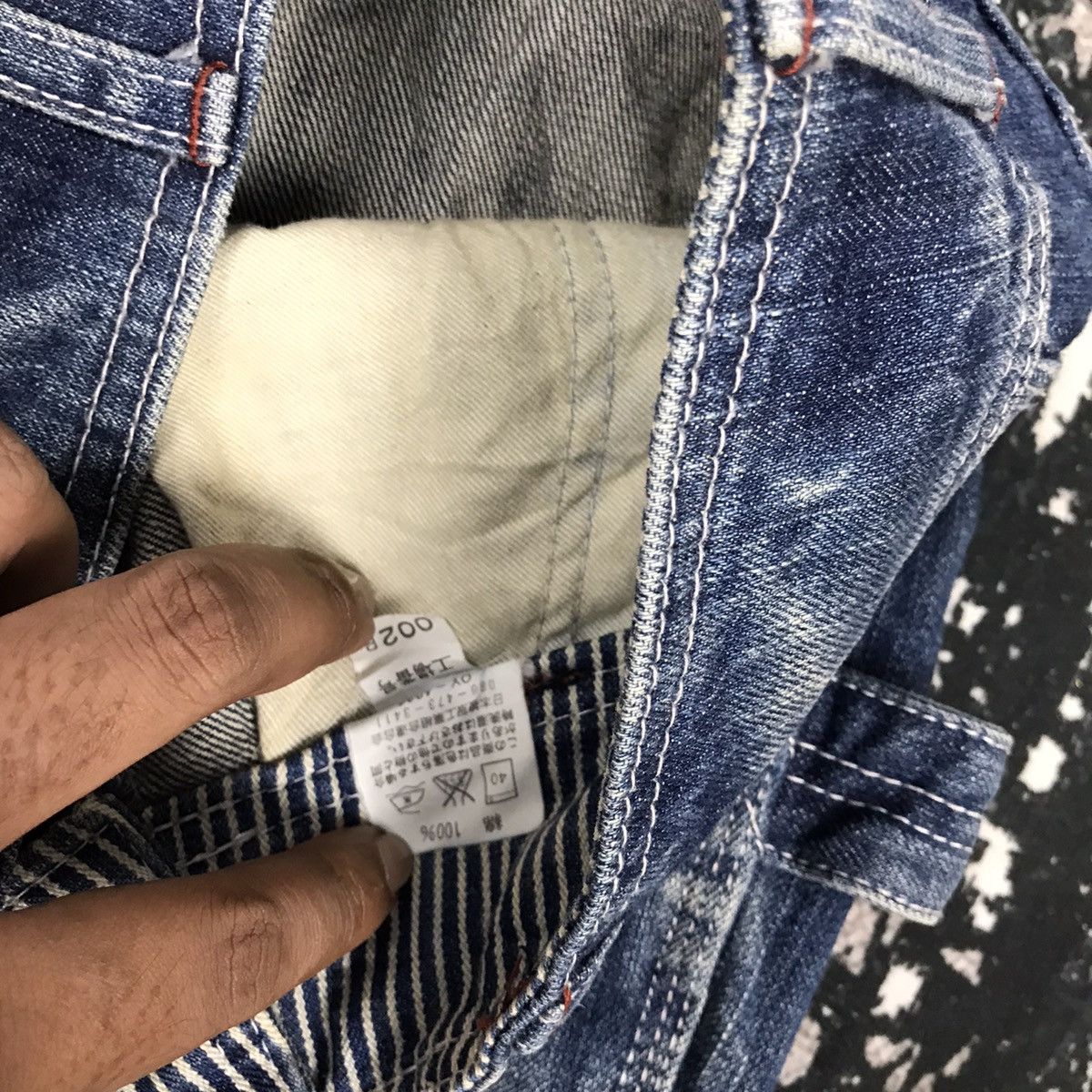 Japanese Brand × Vintage Vintage Japanese Betty Smith Workwear Flare Carpenter Jeans Size 29" - 11 Thumbnail