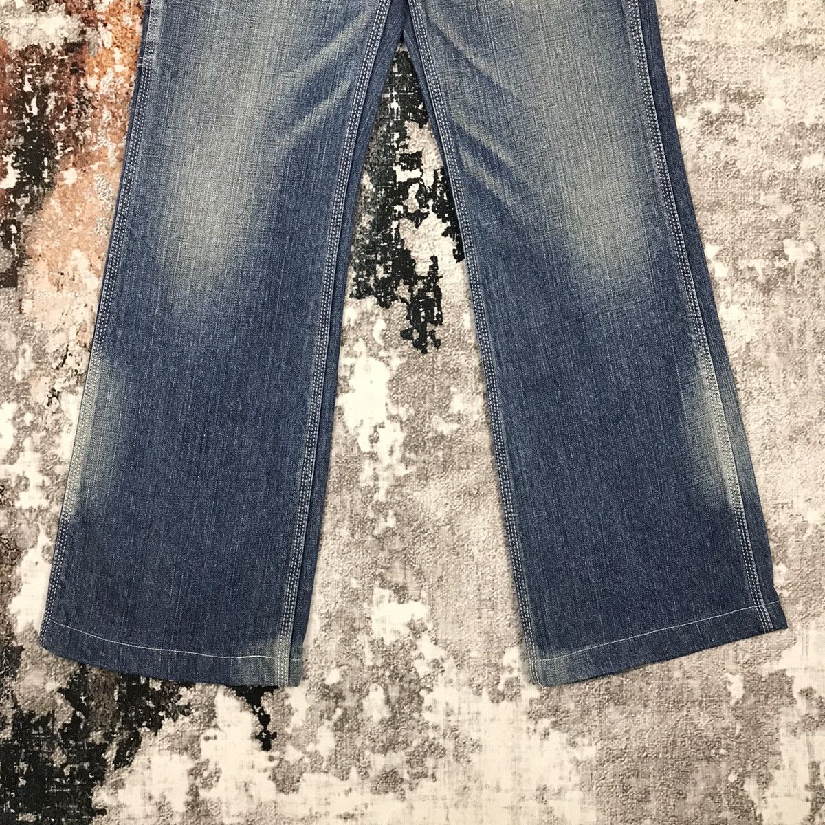 Japanese Brand × Vintage Vintage Japanese Betty Smith Workwear Flare Carpenter Jeans Size 29" - 9 Thumbnail