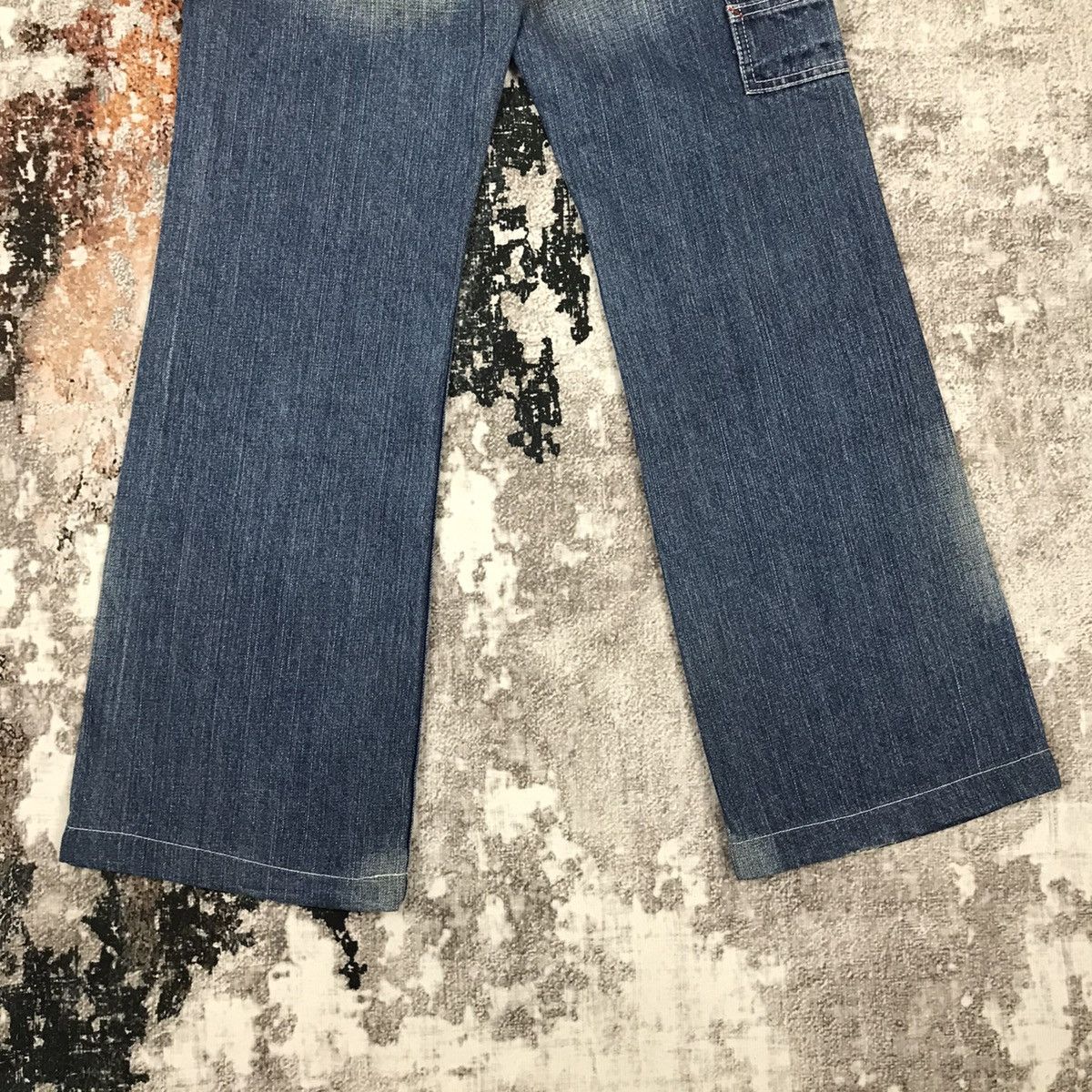 Japanese Brand × Vintage Vintage Japanese Betty Smith Workwear Flare Carpenter Jeans Size 29" - 5 Thumbnail