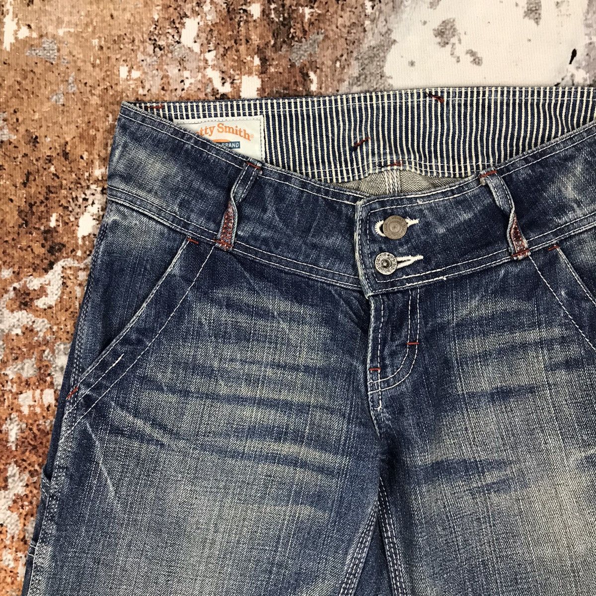Japanese Brand × Vintage Vintage Japanese Betty Smith Workwear Flare Carpenter Jeans Size 29" - 8 Thumbnail