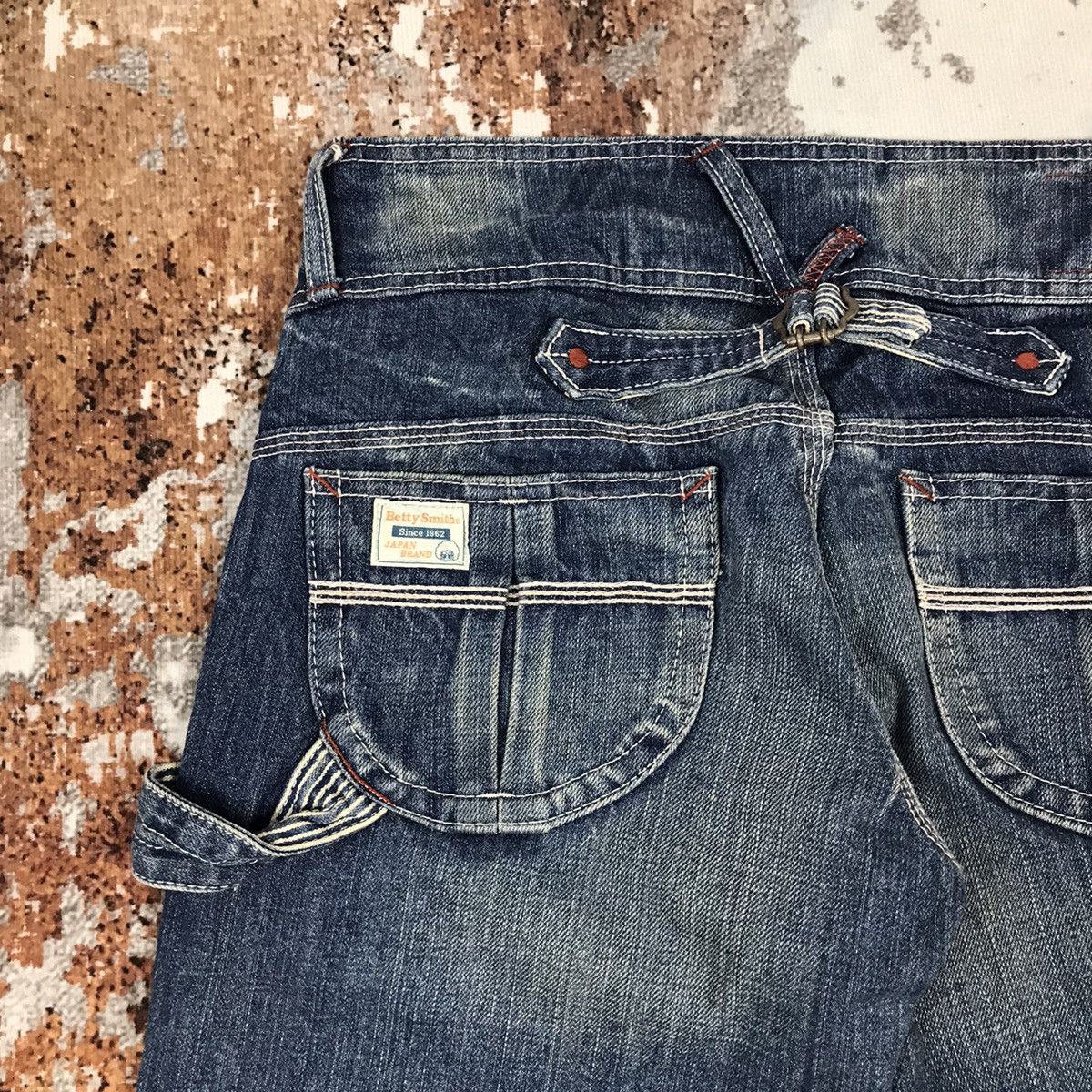Japanese Brand × Vintage Vintage Japanese Betty Smith Workwear Flare Carpenter Jeans Size 29" - 3 Thumbnail