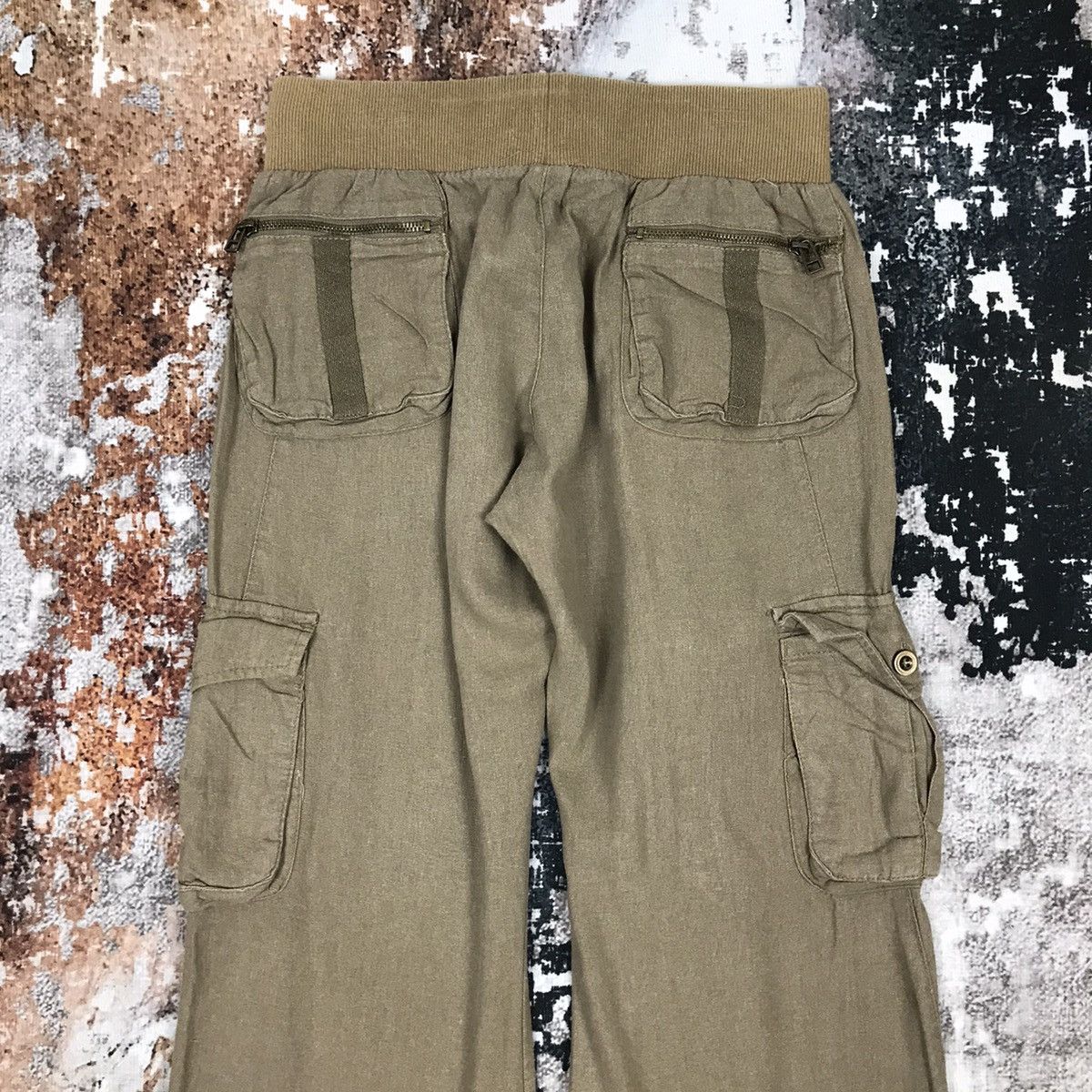 Japanese Brand × Vintage Vintage Japanese Soft Cargo Bondage Style Pants Size 27" / US 4 / IT 40 - 7 Thumbnail