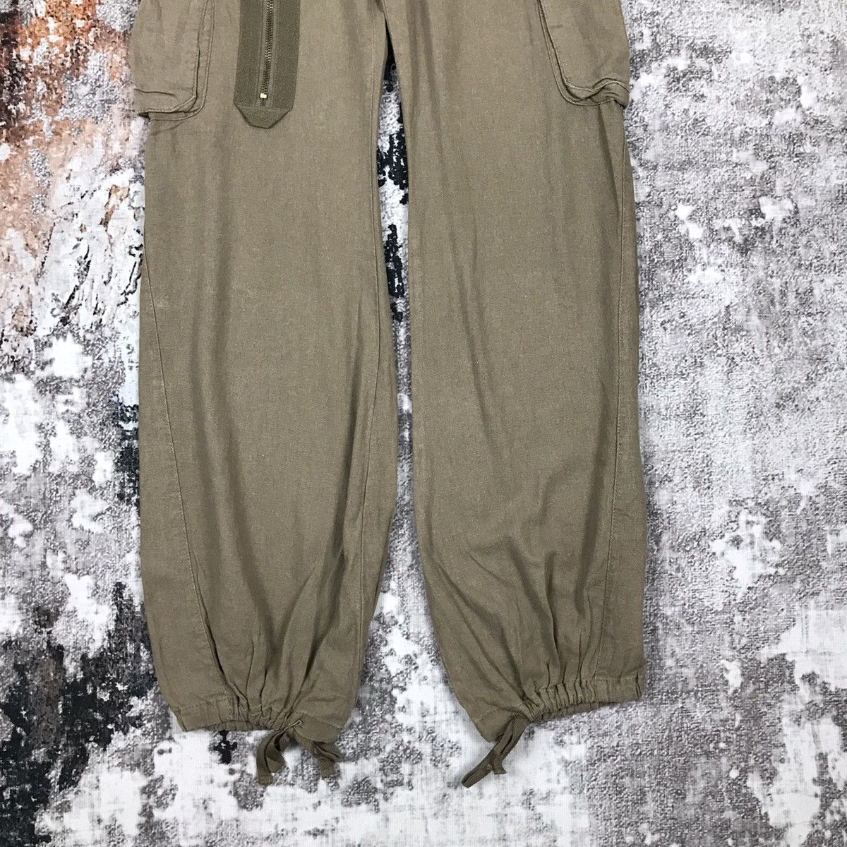 Japanese Brand × Vintage Vintage Japanese Soft Cargo Bondage Style Pants Size 27" / US 4 / IT 40 - 4 Thumbnail