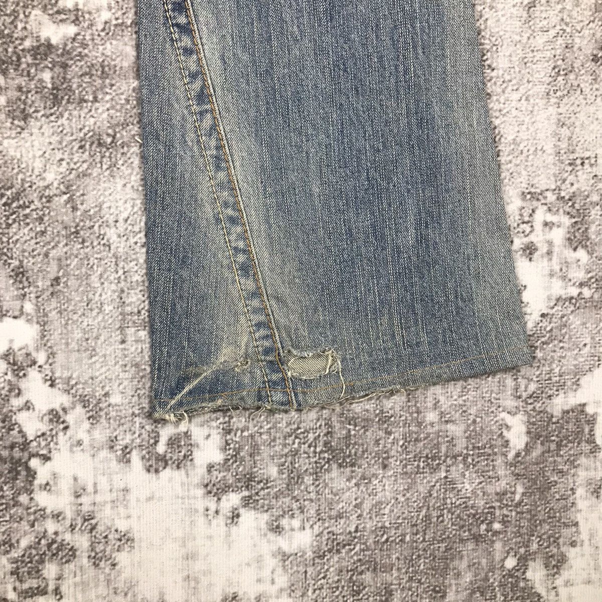Japanese Brand × Vintage Vintage Japanese Flare Cedixsept Embroidery Design Jeans Size 31" - 7 Thumbnail