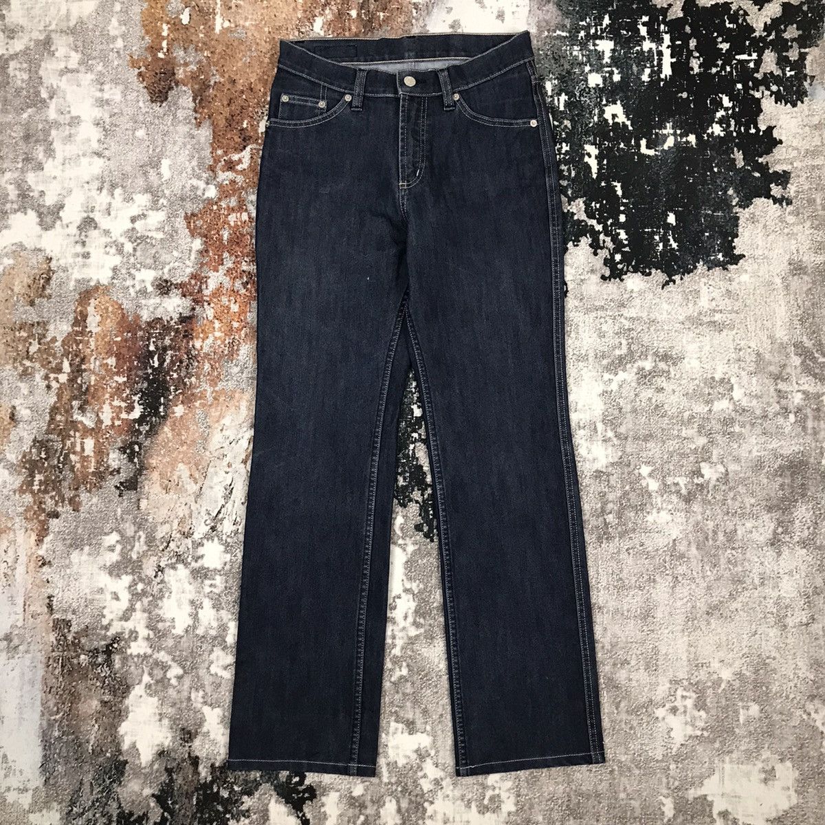 Designer × Japanese Brand × Vintage Japanese B-Tree Jeans Baggy Style Jeans Size 28" / US 6 / IT 42 - 6 Thumbnail