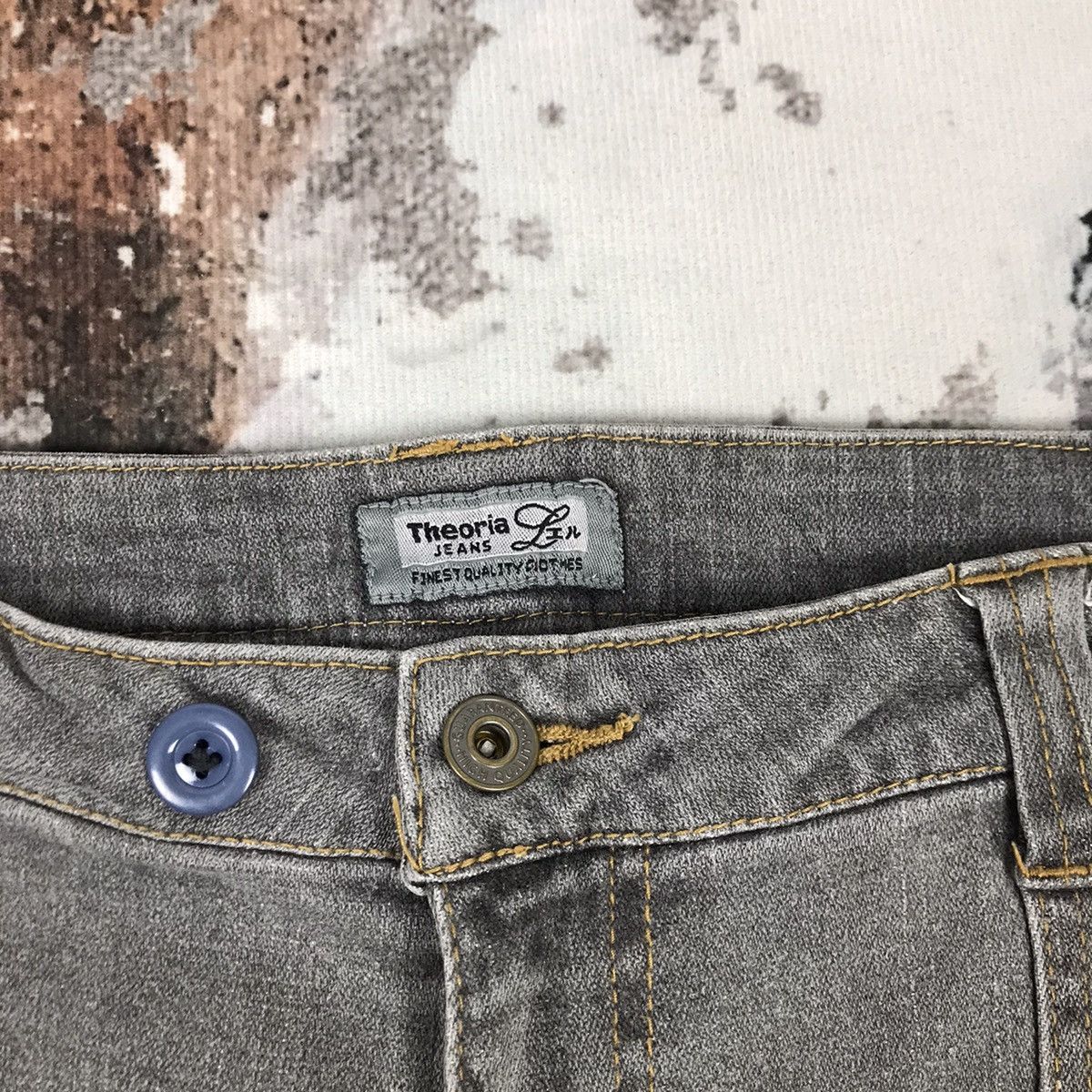 Designer × Japanese Brand × Vintage Vintage Japanese Theoria Bush pant Style Baggy Jeans Size 32" / US 10 / IT 46 - 4 Thumbnail
