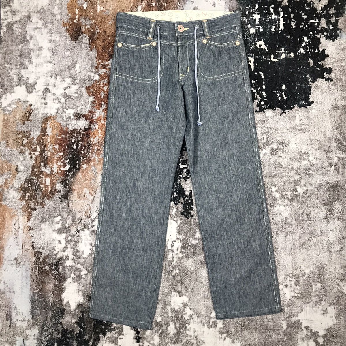 Edwin × Japanese Brand Edwin Soft Denim Workwear Carpenter Style Jeans Size 32" / US 10 / IT 46 - 1 Thumbnail