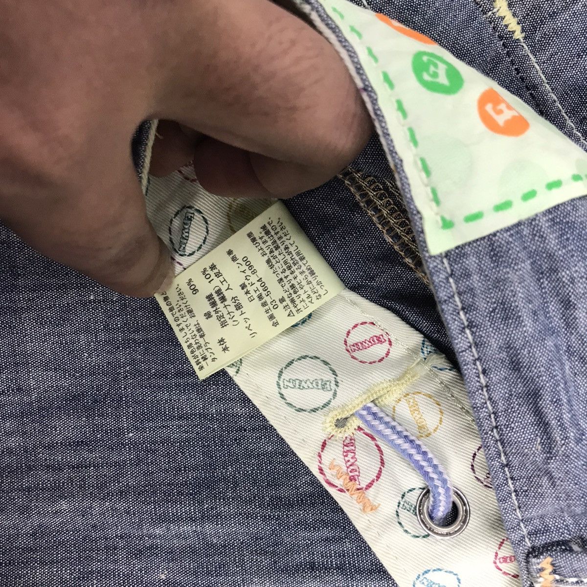 Edwin × Japanese Brand Edwin Soft Denim Workwear Carpenter Style Jeans Size 32" / US 10 / IT 46 - 10 Thumbnail