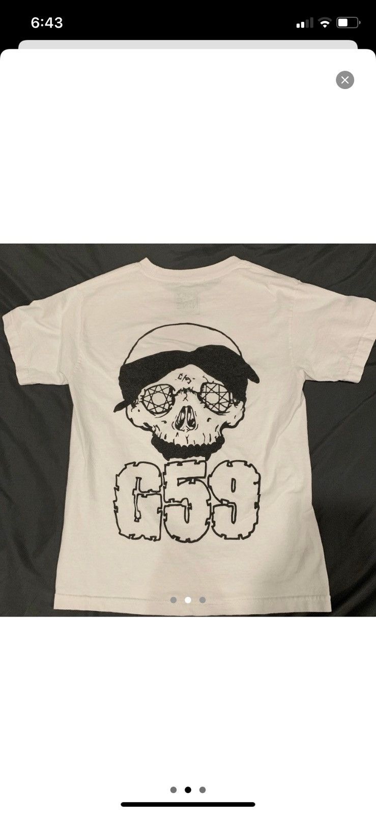 G59 Records G59 Skull logo Size US S / EU 44-46 / 1 - 2 Thumbnail