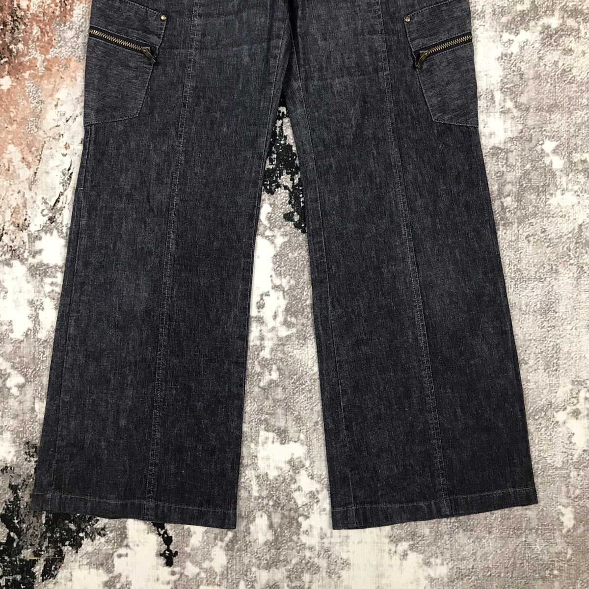 Japanese Brand × Vintage Vintage Japanese Brand Gervé Flare Bust Pant Cargo Pants Size 27" / US 4 / IT 40 - 4 Thumbnail