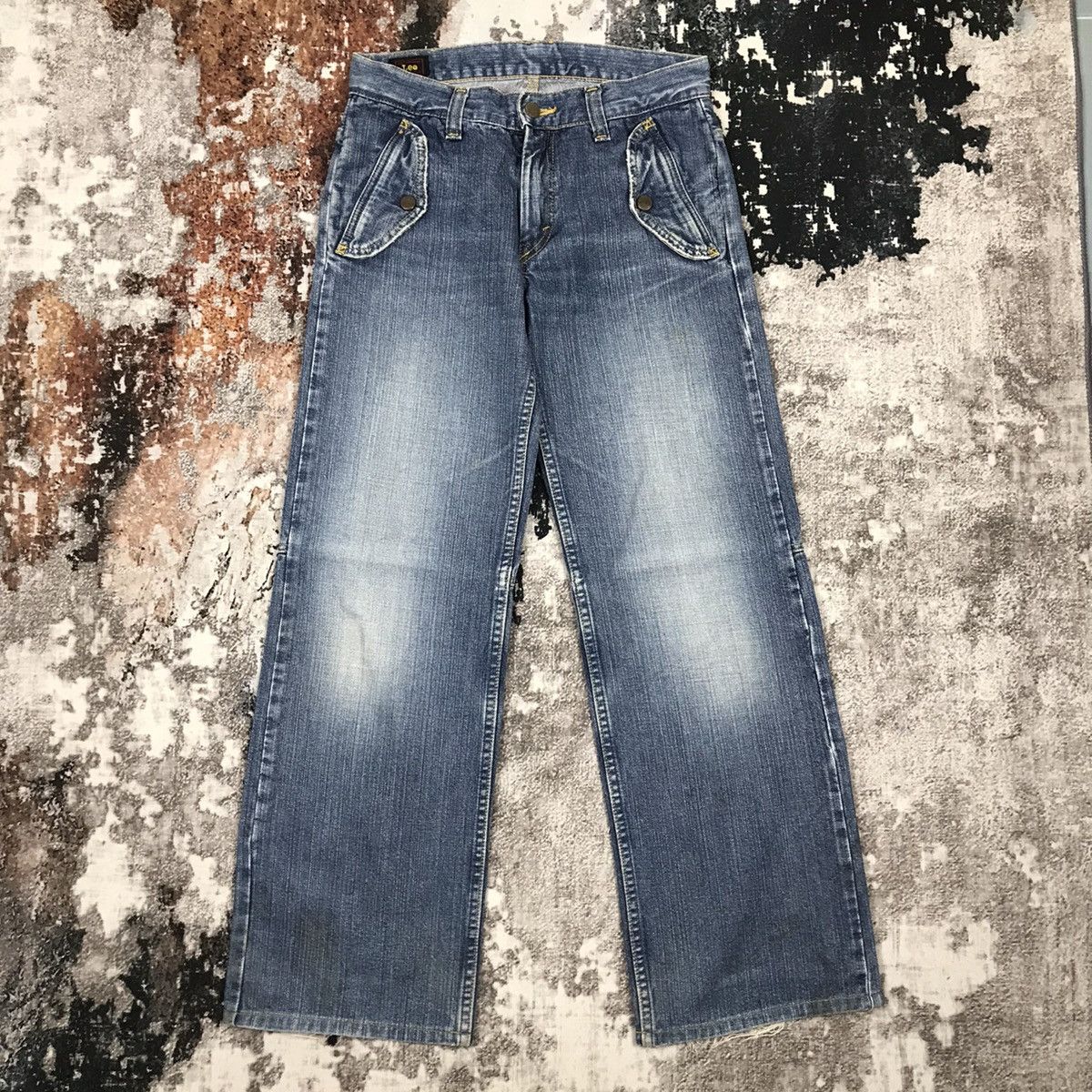 Japanese Brand × Lee × Vintage Vintage Lee Hemispheres Carpenter Loose Design Jeans Size 27" / US 4 / IT 40 - 1 Thumbnail