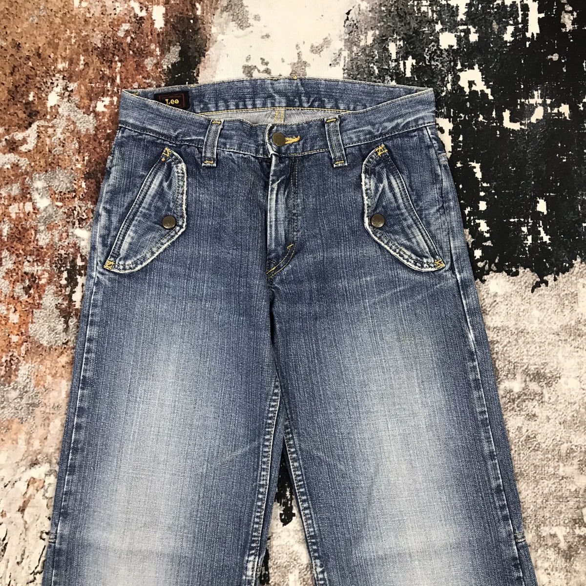 Japanese Brand × Lee × Vintage Vintage Lee Hemispheres Carpenter Loose Design Jeans Size 27" / US 4 / IT 40 - 2 Thumbnail