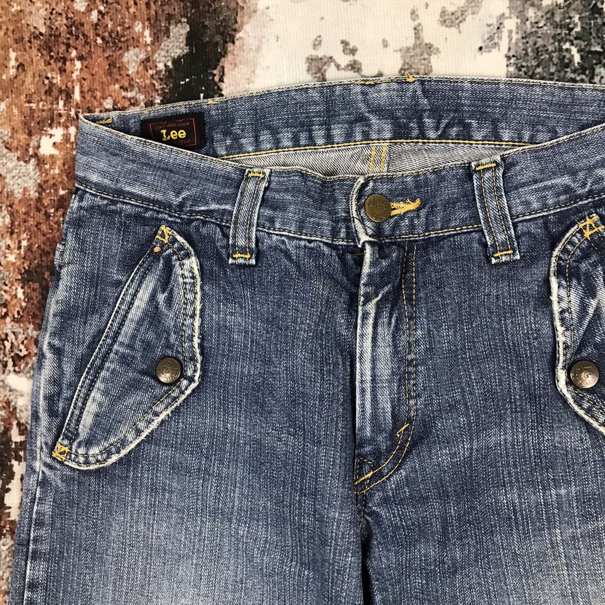 Japanese Brand × Lee × Vintage Vintage Lee Hemispheres Carpenter Loose Design Jeans Size 27" / US 4 / IT 40 - 3 Thumbnail