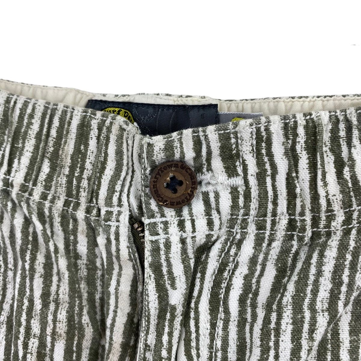 Vintage T&C Surf Design Hawaii SURFWEAR Surfing Vertical Stripe Pant Size US 31 - 3 Thumbnail