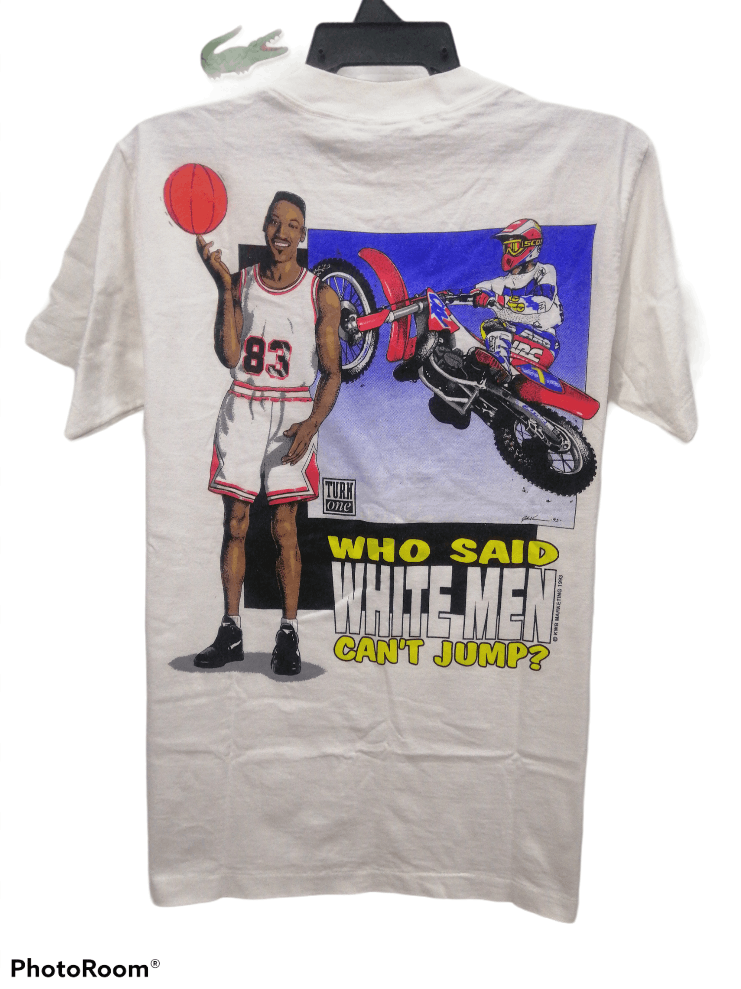 All Sport × NBA × Vintage MICHAEL JORDAN X WHO SAID WHITE MEN CAN'T JUMP Size US M / EU 48-50 / 2 - 1 Thumbnail
