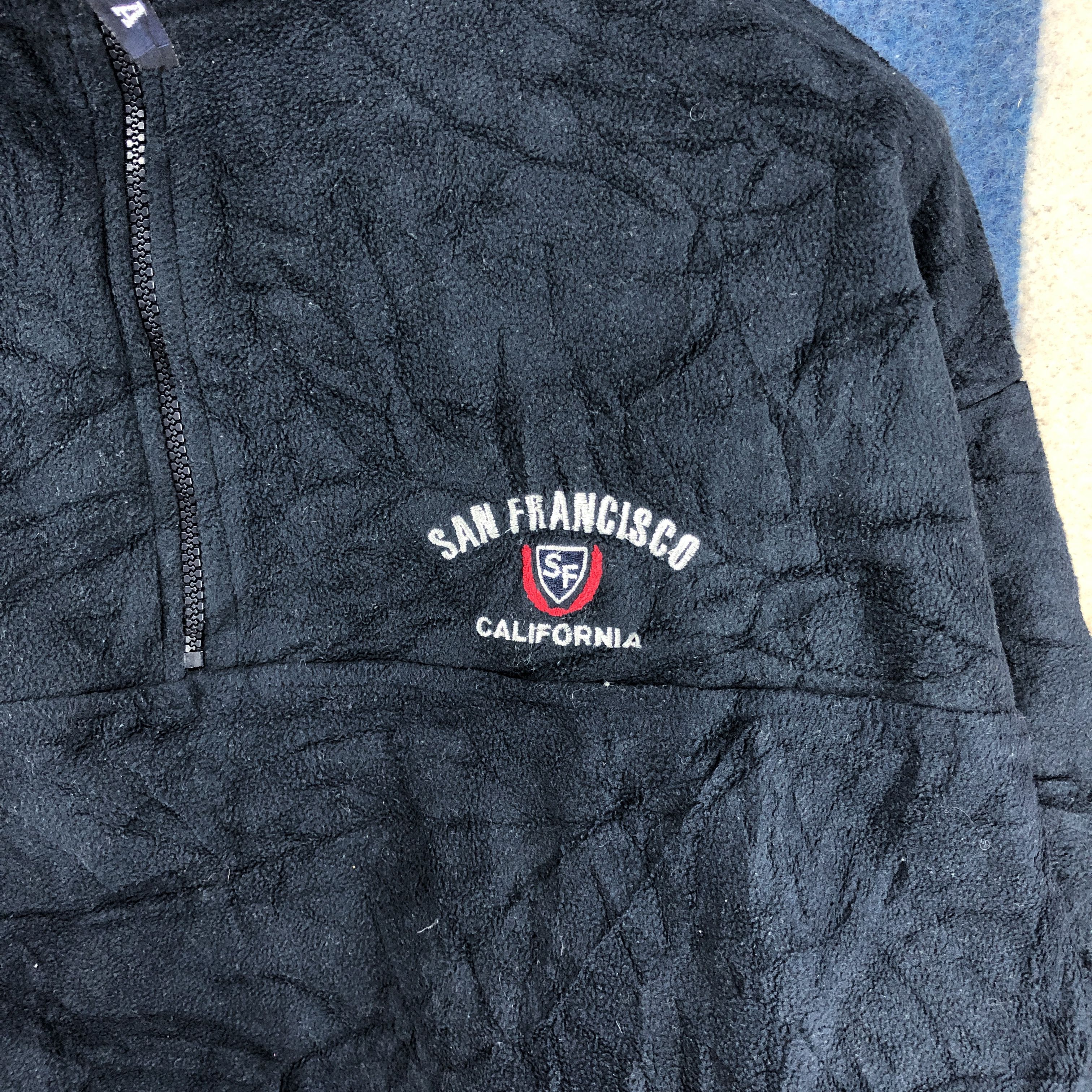 Vintage 90s Vintage SAN FRANCISCO CALIFORNIA Fleece #072/D Size US L / EU 52-54 / 3 - 2 Thumbnail