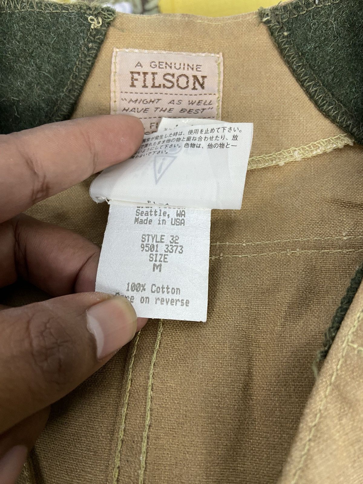 Filson Filson Genuine Wax Workers Jacket Size US M / EU 48-50 / 2 - 12 Thumbnail
