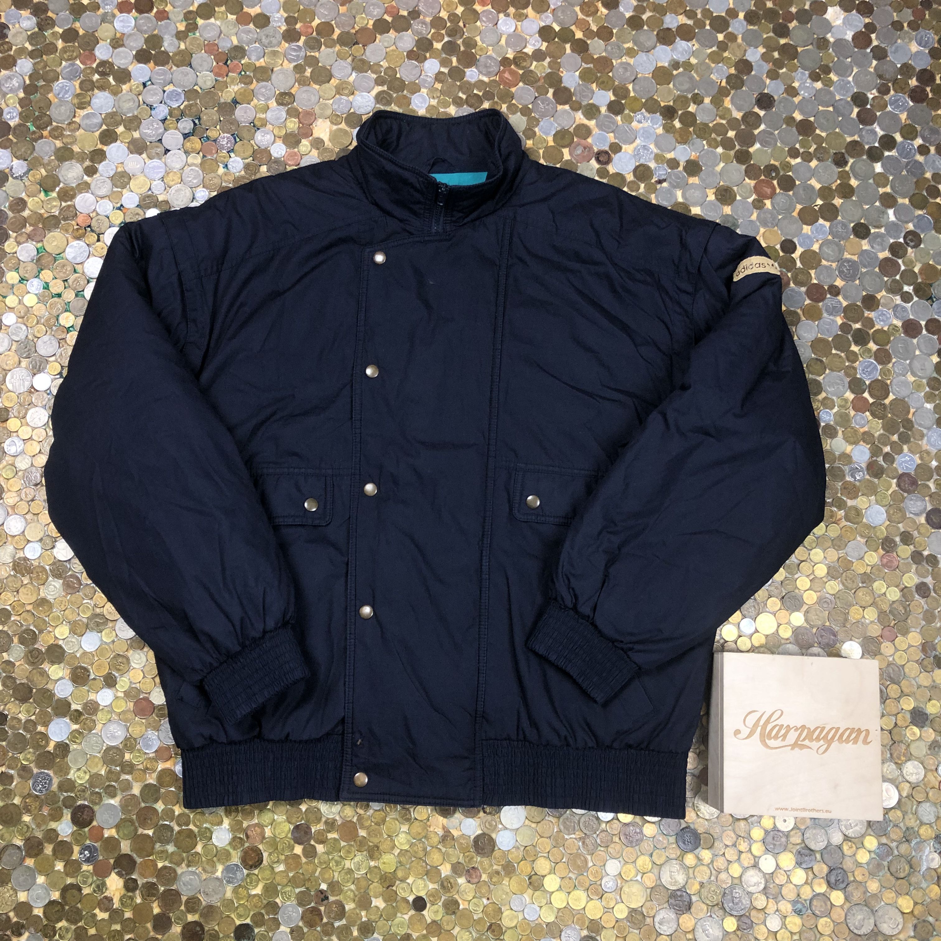 Adidas Adidas bomber jacket 90's Size US L / EU 52-54 / 3 - 1 Thumbnail