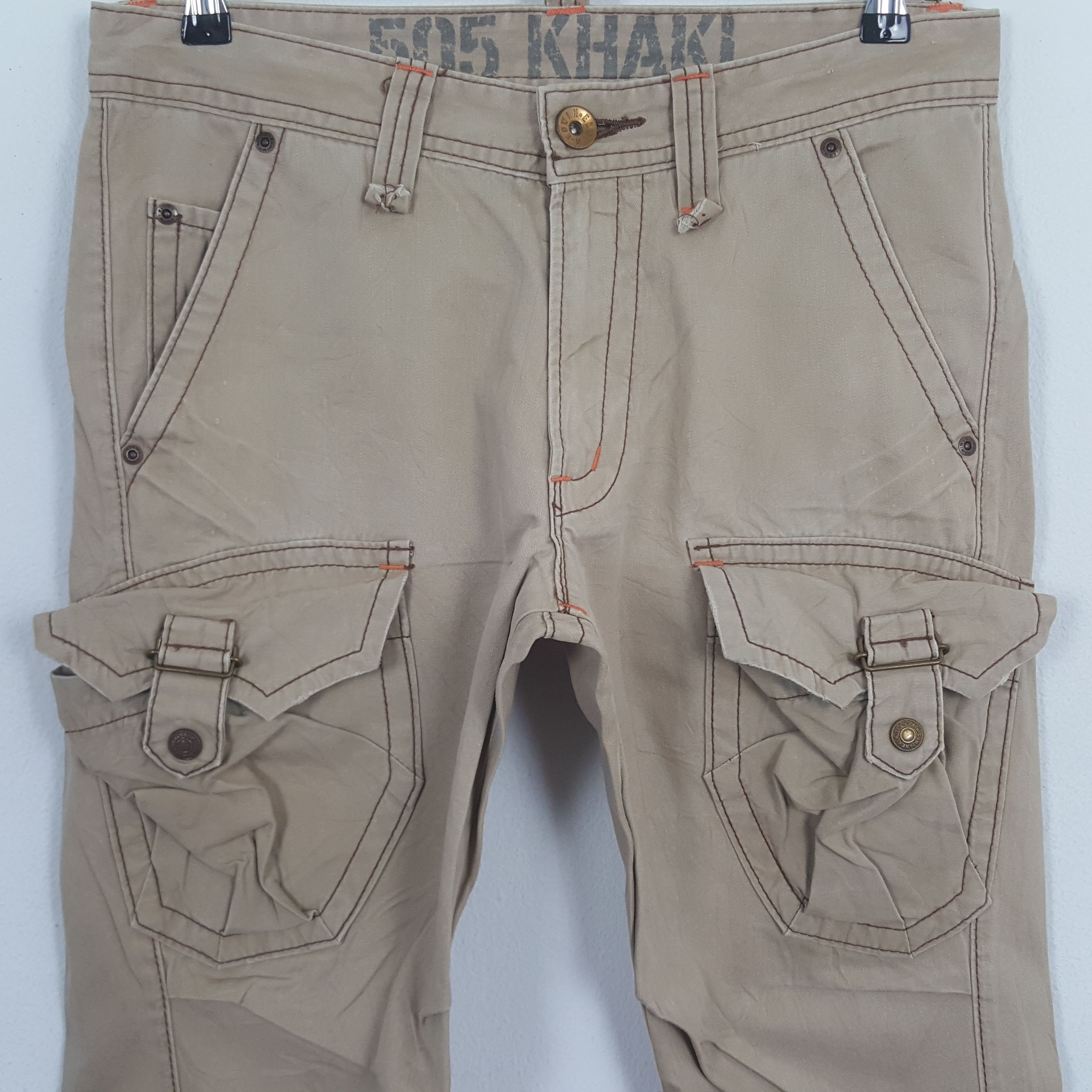 Edwin Vintage Edwin Japanese Brand Cargo Style Trousers Pants Size US 33 - 2 Thumbnail