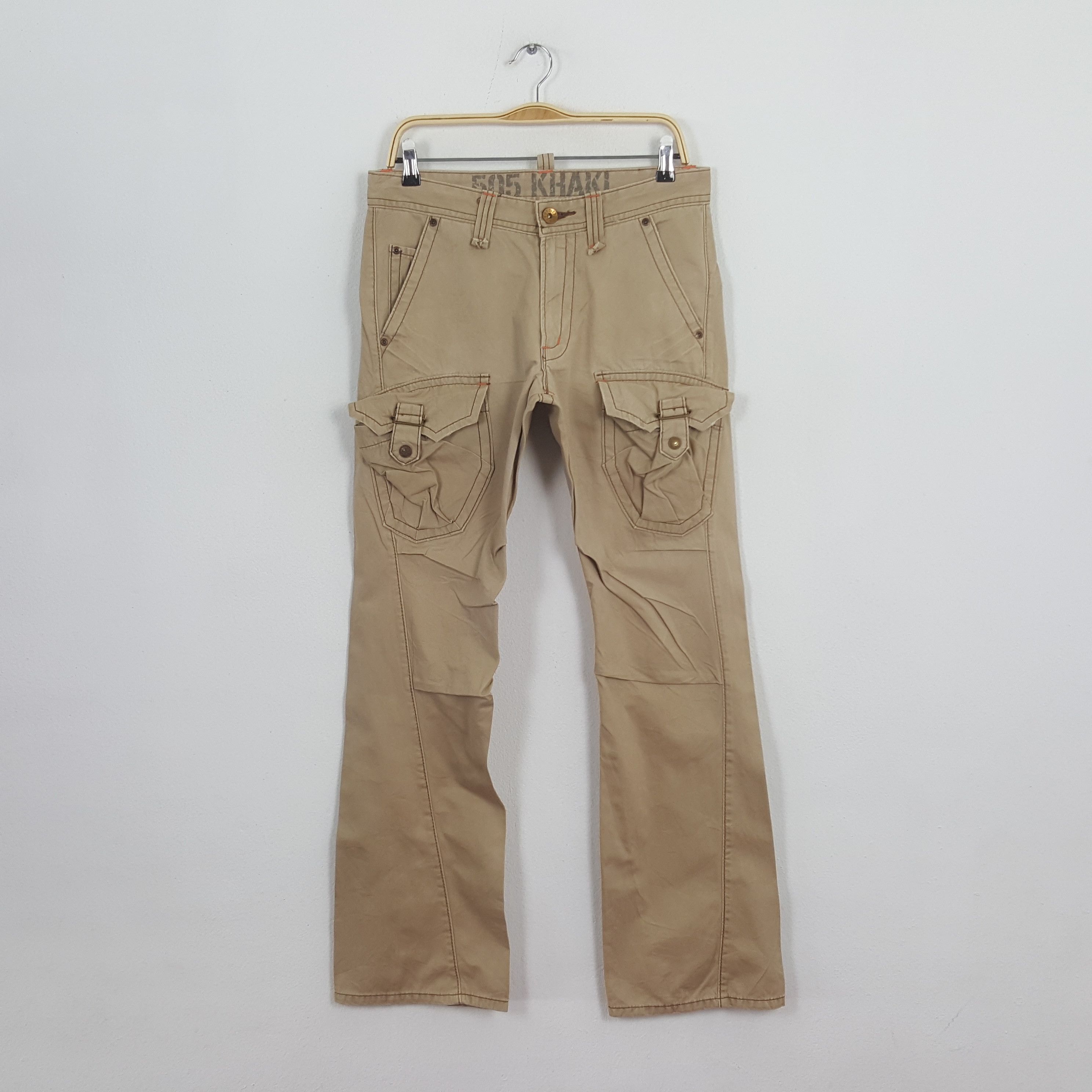 Edwin Vintage Edwin Japanese Brand Cargo Style Trousers Pants Size US 33 - 1 Thumbnail