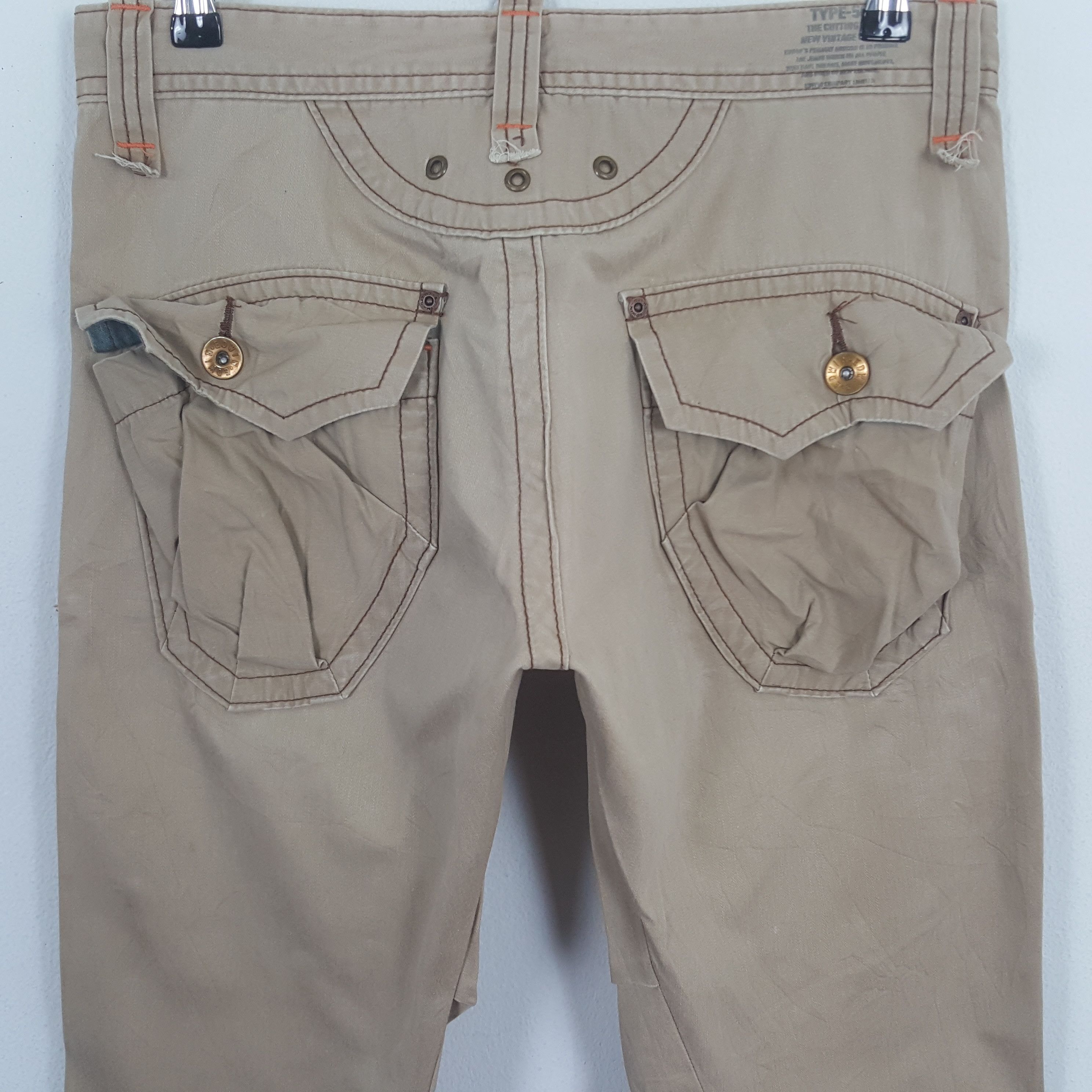 Edwin Vintage Edwin Japanese Brand Cargo Style Trousers Pants Size US 33 - 5 Thumbnail